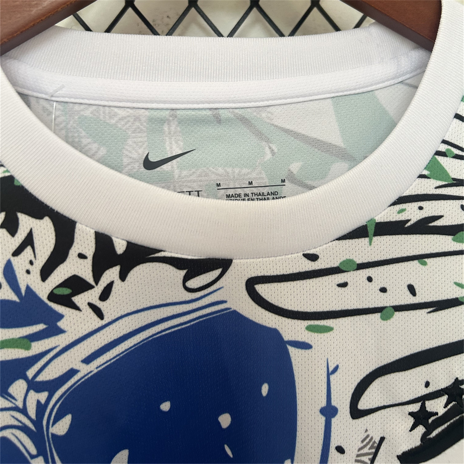 AlphaJersey-Brazil 2025 Blue Macaw Special Jersey - Fans Version