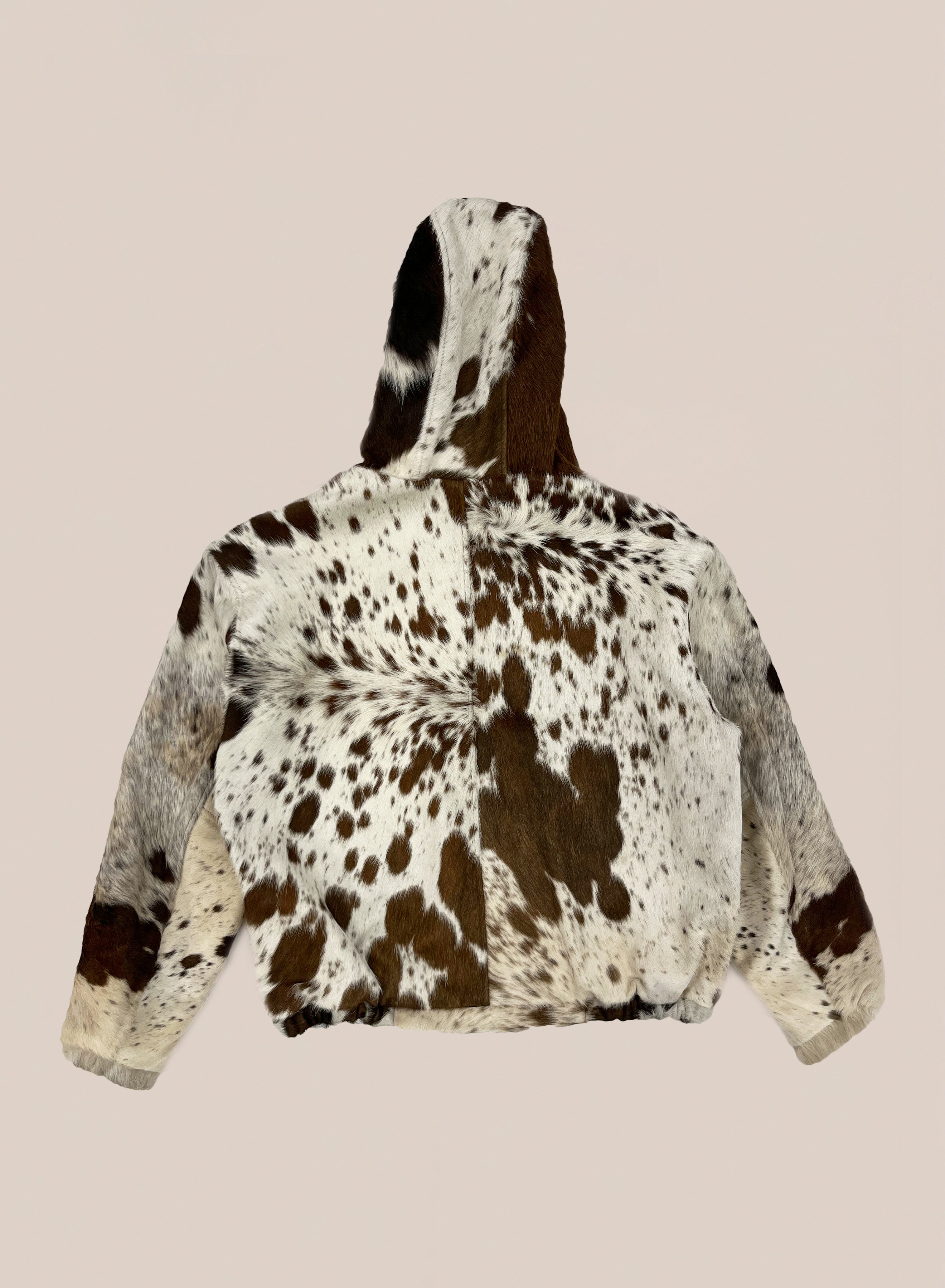 Cowhide Drover Hoodie | Modern Menswear by yycbvcnbmmnbm