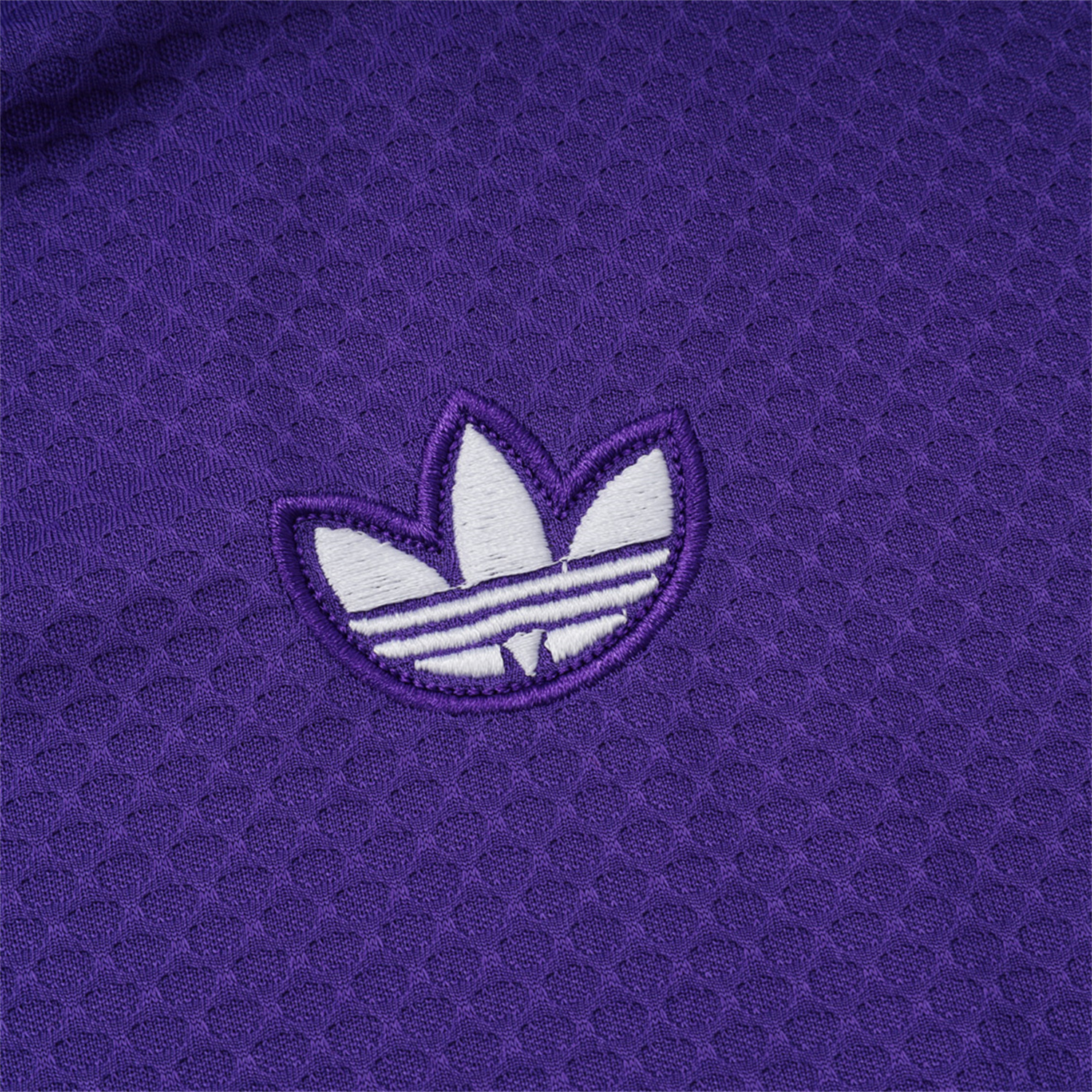 AlphaJersey-Real Madrid 25-26 Throwback Trefoil Short-Sleeve Training Set - Purple
