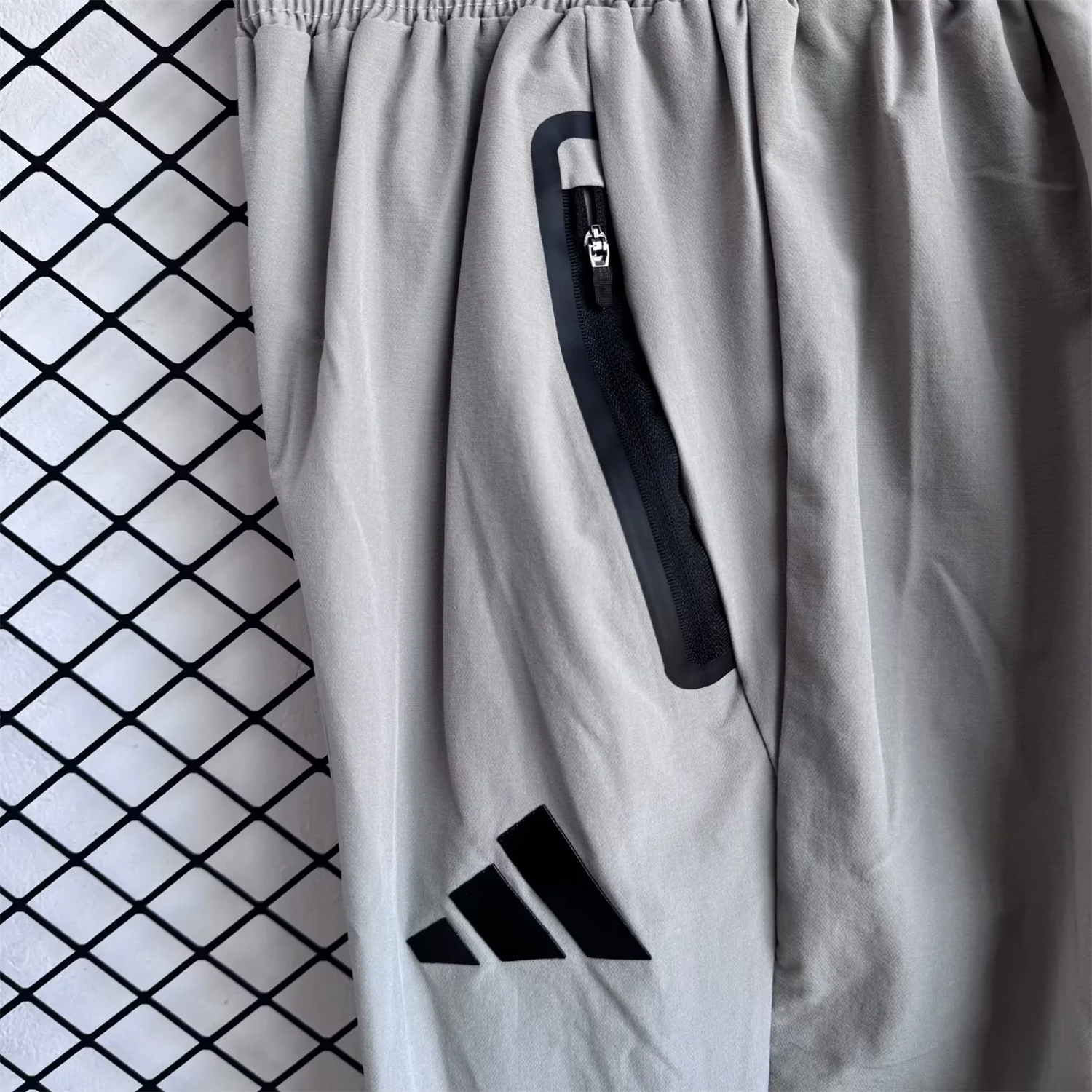 AlphaJersey-Algeria 25-26 Windbreaker Training Set - Grey Top and Pants