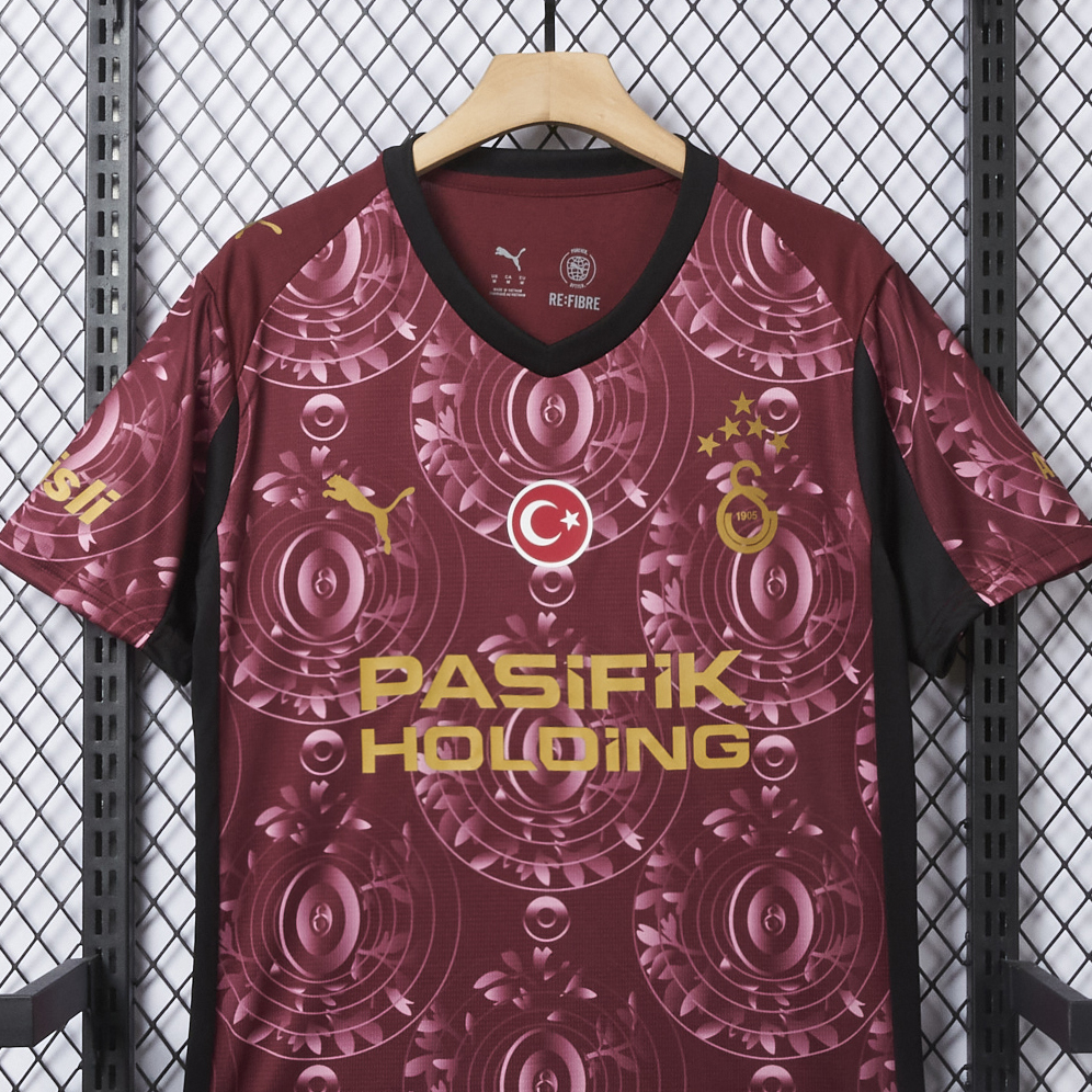 AlphaJersey-Galatasaray 25-26 Third Jersey with Five Stars - Fans Version