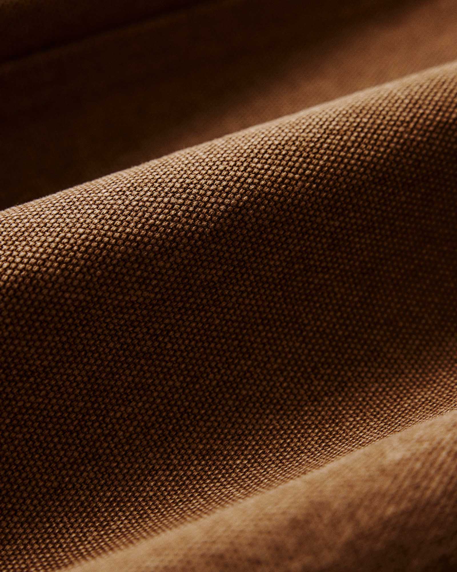 The Ryder Jacket in Tobacco Chipped Canvas | Modern Menswear by yycbvcnbmmnbm