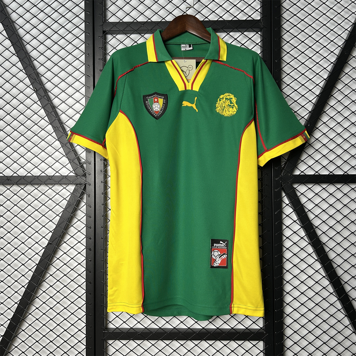 AlphaJersey-Retro Cameroon 1998 Home Jersey