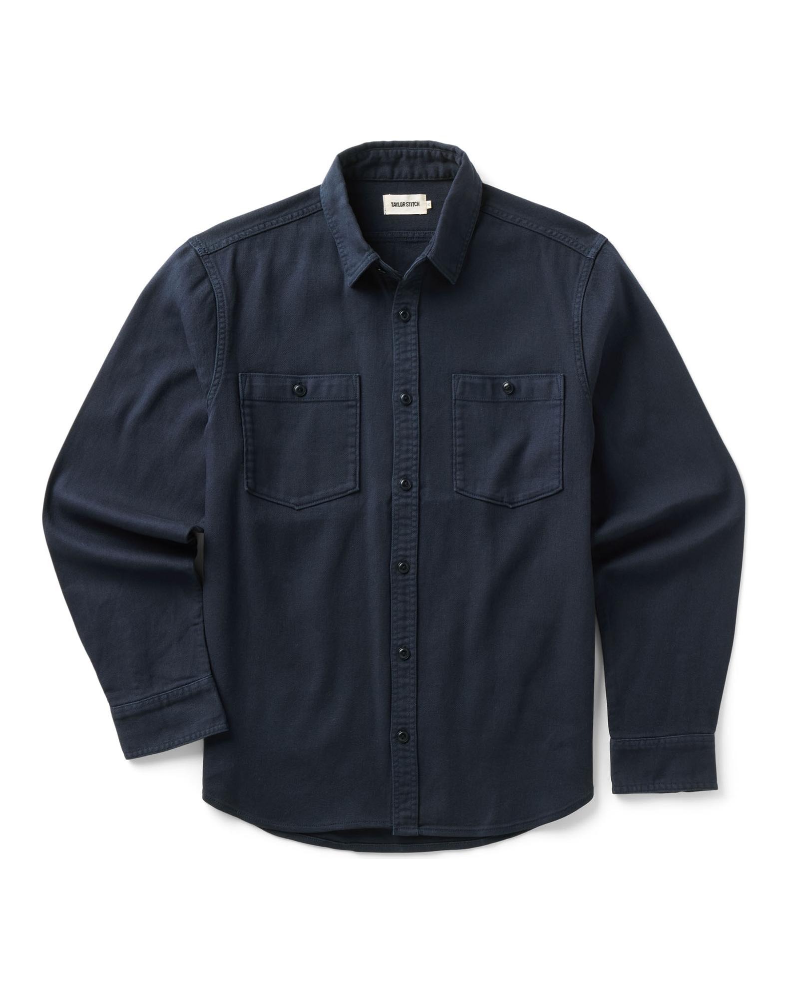 The Dispatch Shirt in Navy Broken Twill | Modern Menswear by yycbvcnbmmnbm
