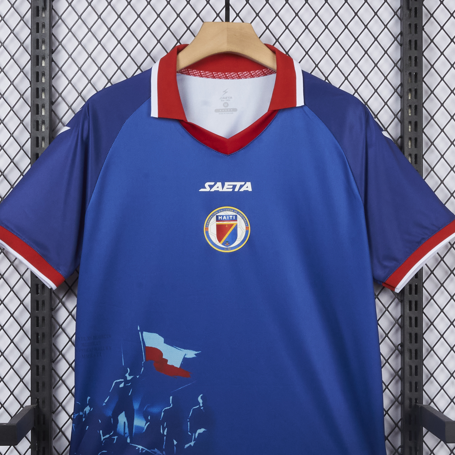 AlphaJersey-Haiti 26-27 Home Jersey - Fans Version
