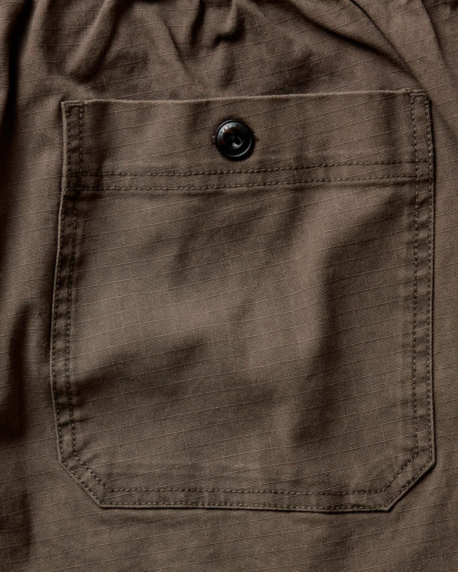 The Breakwater Pant in Mushroom Ripstop | Modern Menswear by yycbvcnbmmnbm