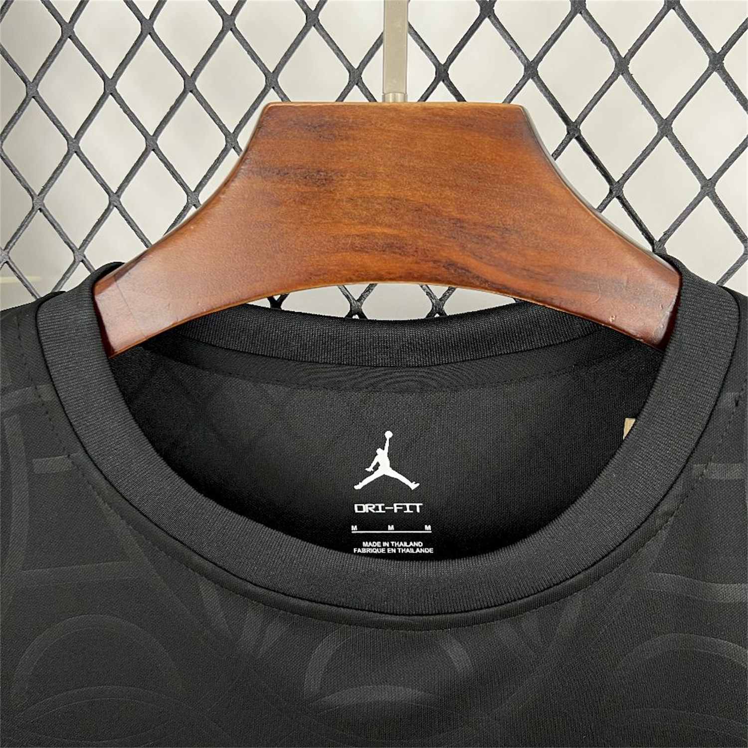AlphaJersey-Paris Saint-Germain PSG 25-26 Black JD Training Jersey - Fans Version