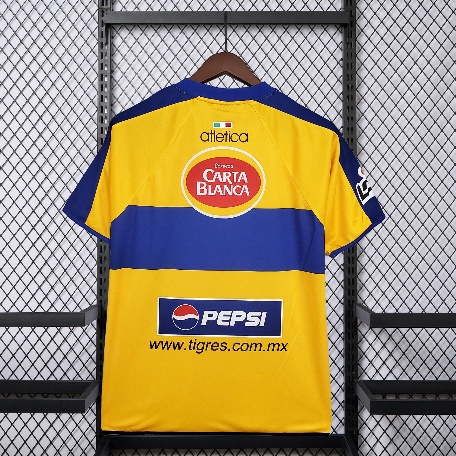 AlphaJersey-Retro Tigres UANL 2001-02 Home Jersey