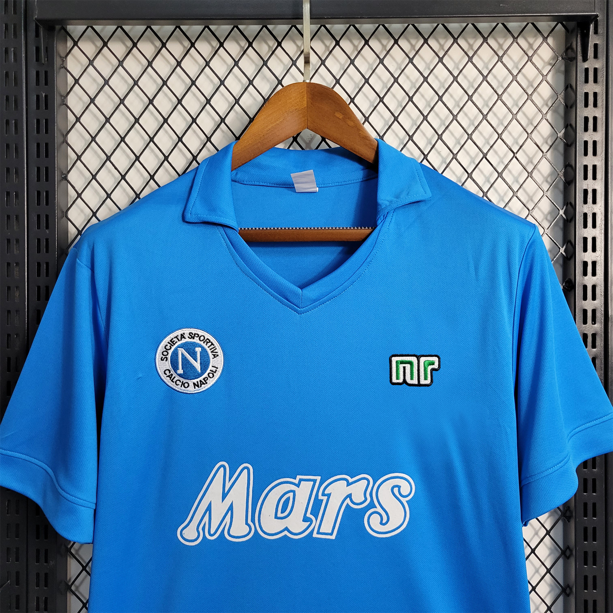AlphaJersey-Retro Napoli 1988-89 Home Stadium Jersey