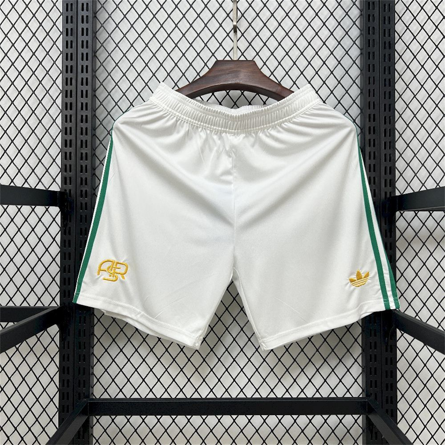 AlphaJersey-Roma 25-26 Third White Shorts - Fans Version