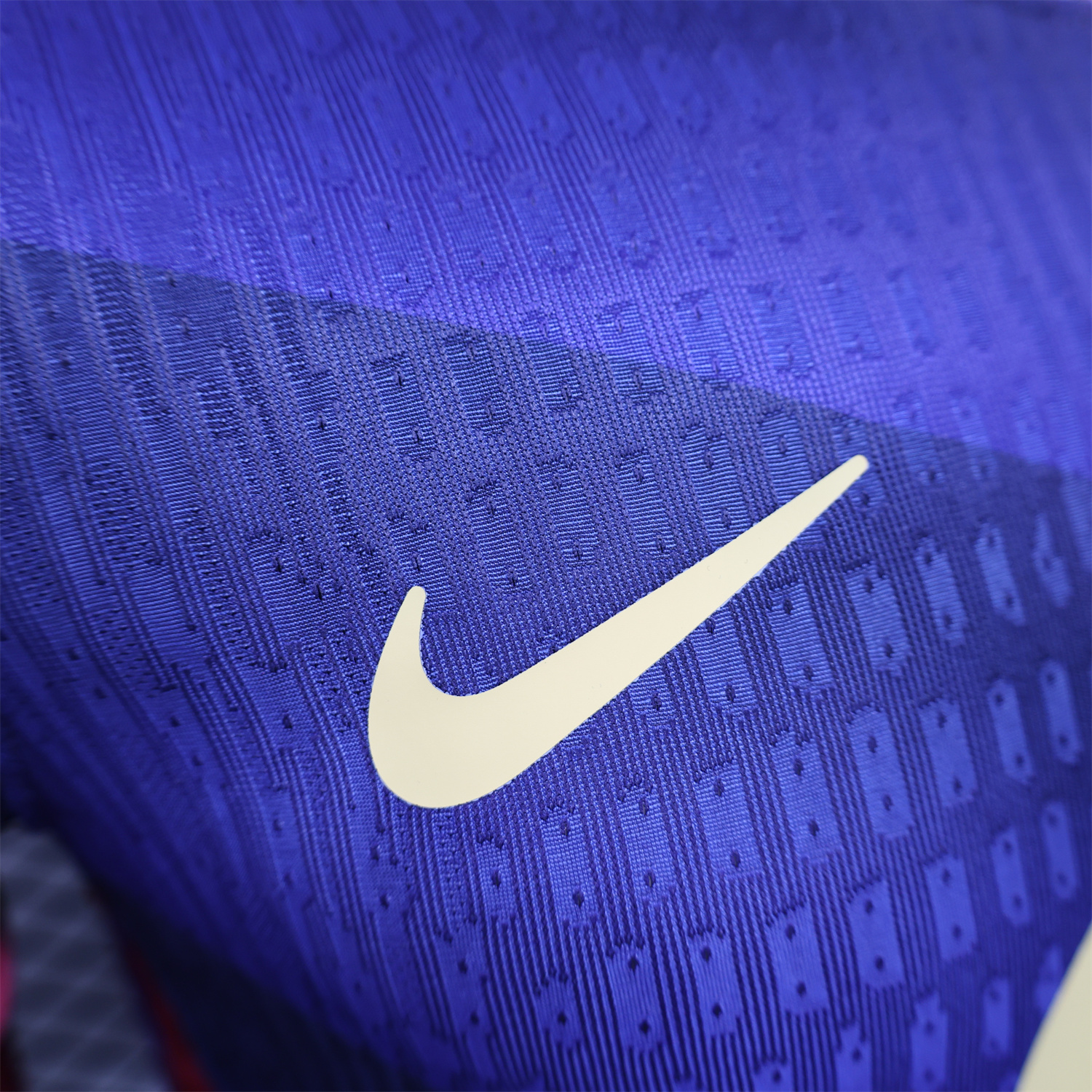 AlphaJersey-Barcelona 25-26 Red Diagonal Special Blue Jersey - Player Version