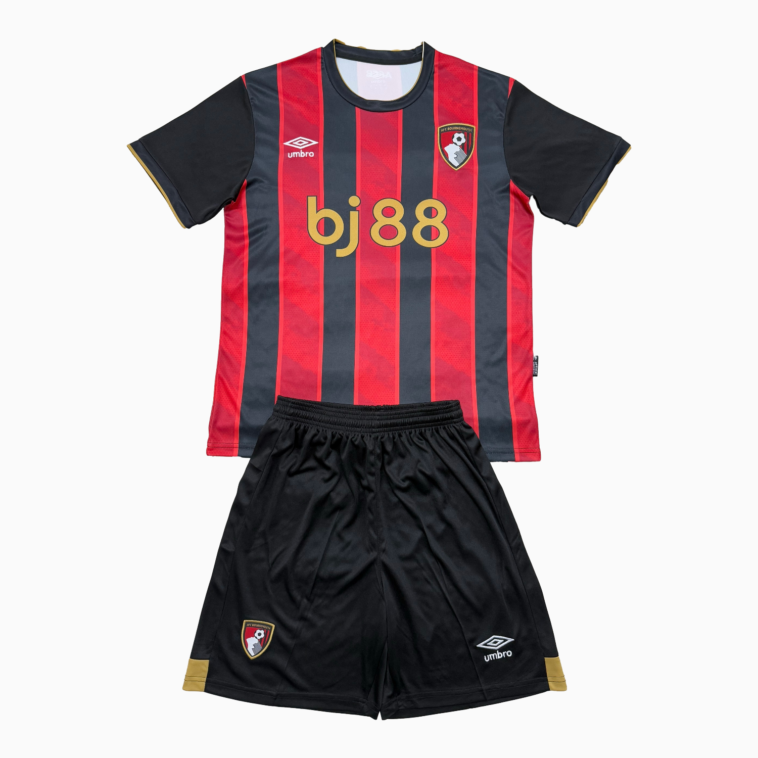 AlphaJersey-Bournemouth 25-26 Home Men's Adult Jersey Set - Fans Version