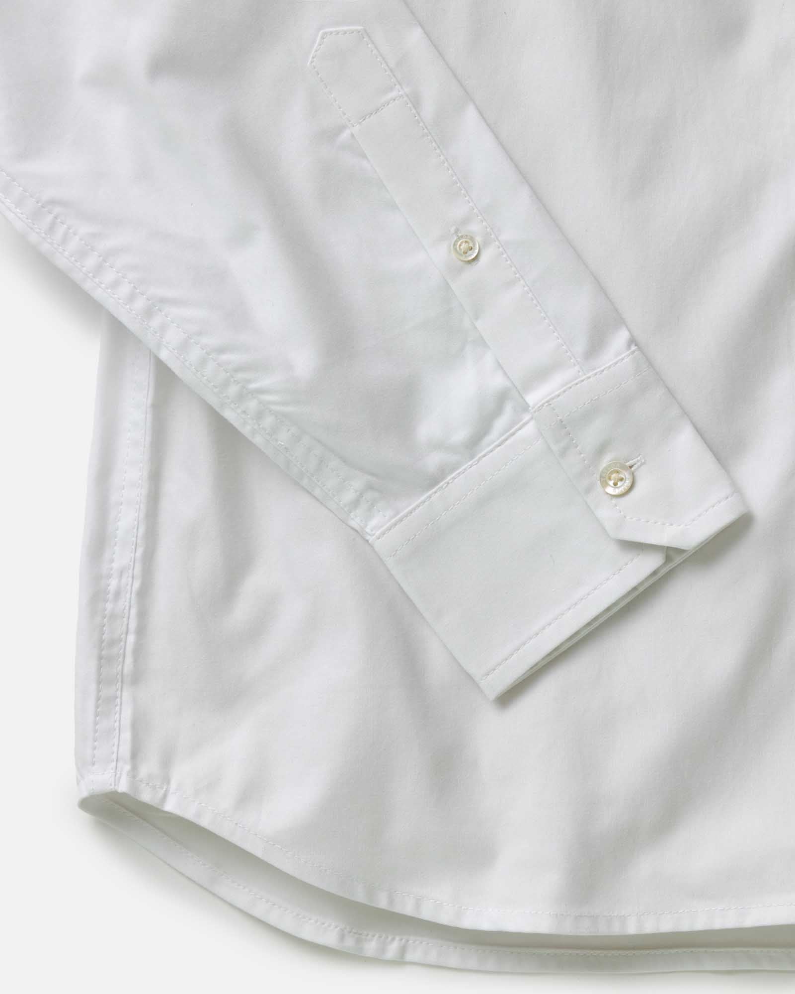 The Hyde Shirt in White Pinpoint Oxford | Modern Menswear by yycbvcnbmmnbm