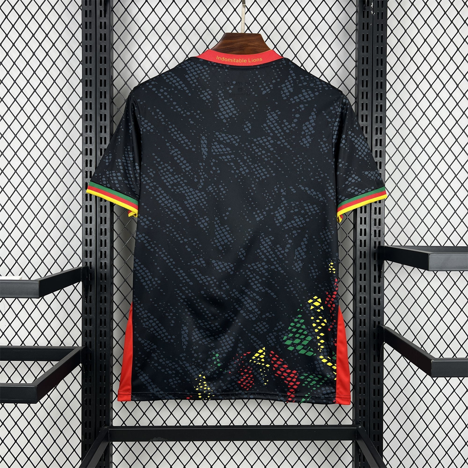 AlphaJersey-Cameroon 2026 Black Special Jersey - Fans Version