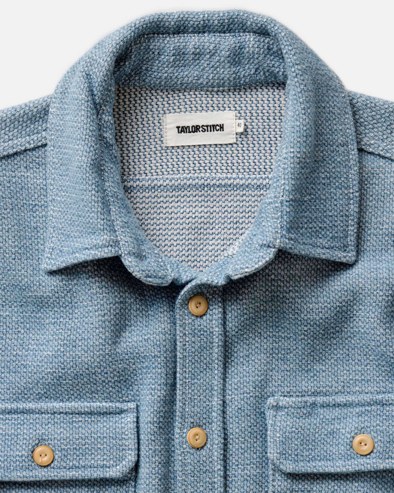 The Division Shirt in Washed Indigo | Modern Menswear by yycbvcnbmmnbm