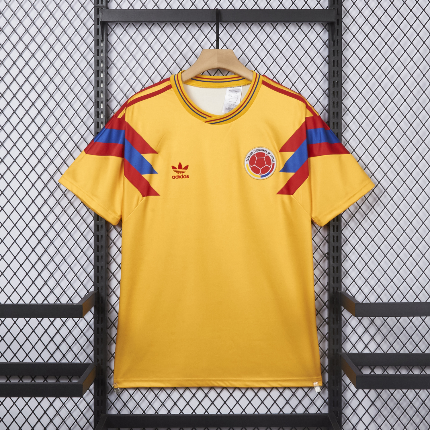 AlphaJersey-Retro Colombia 1990 Home Number 10 Jersey
