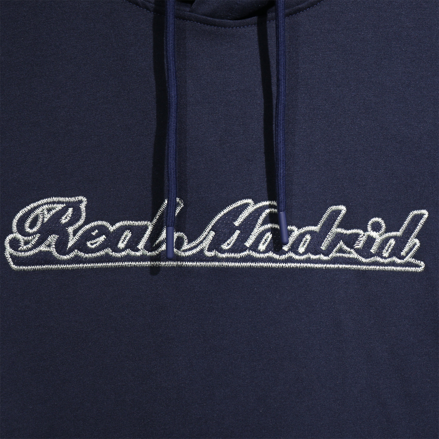 AlphaJersey-Real Madrid 25-26 Pure Color Training Hoodie Set - Deep Blue Hoodie and Deep Blue Pants