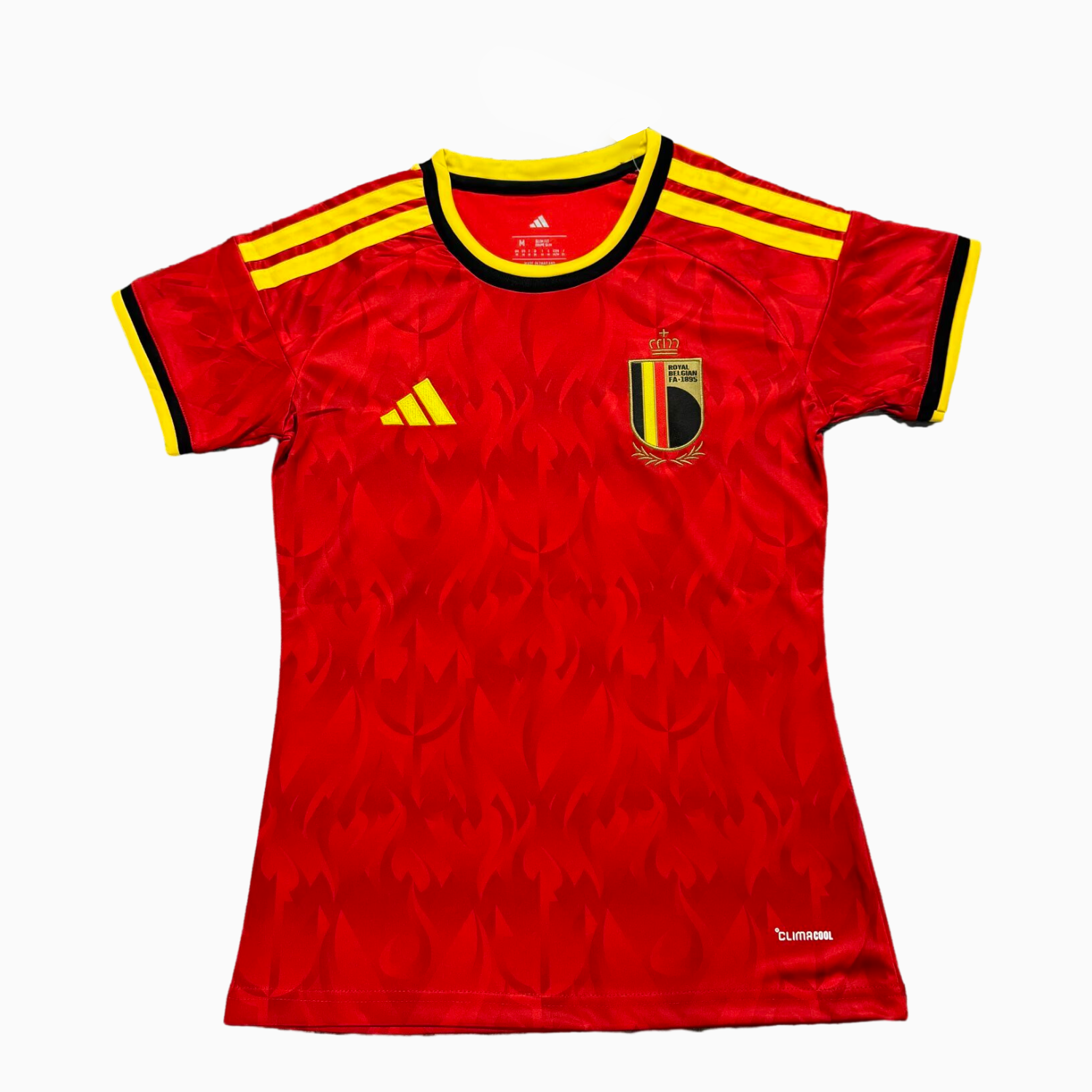 AlphaJersey-Women's Belgium 2026 Home Jersey - Fans Version