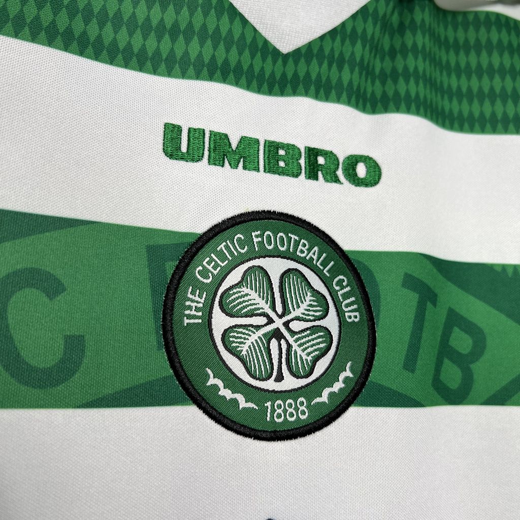 AlphaJersey-Retro Celtic 1998-99 Home Stadium Jersey