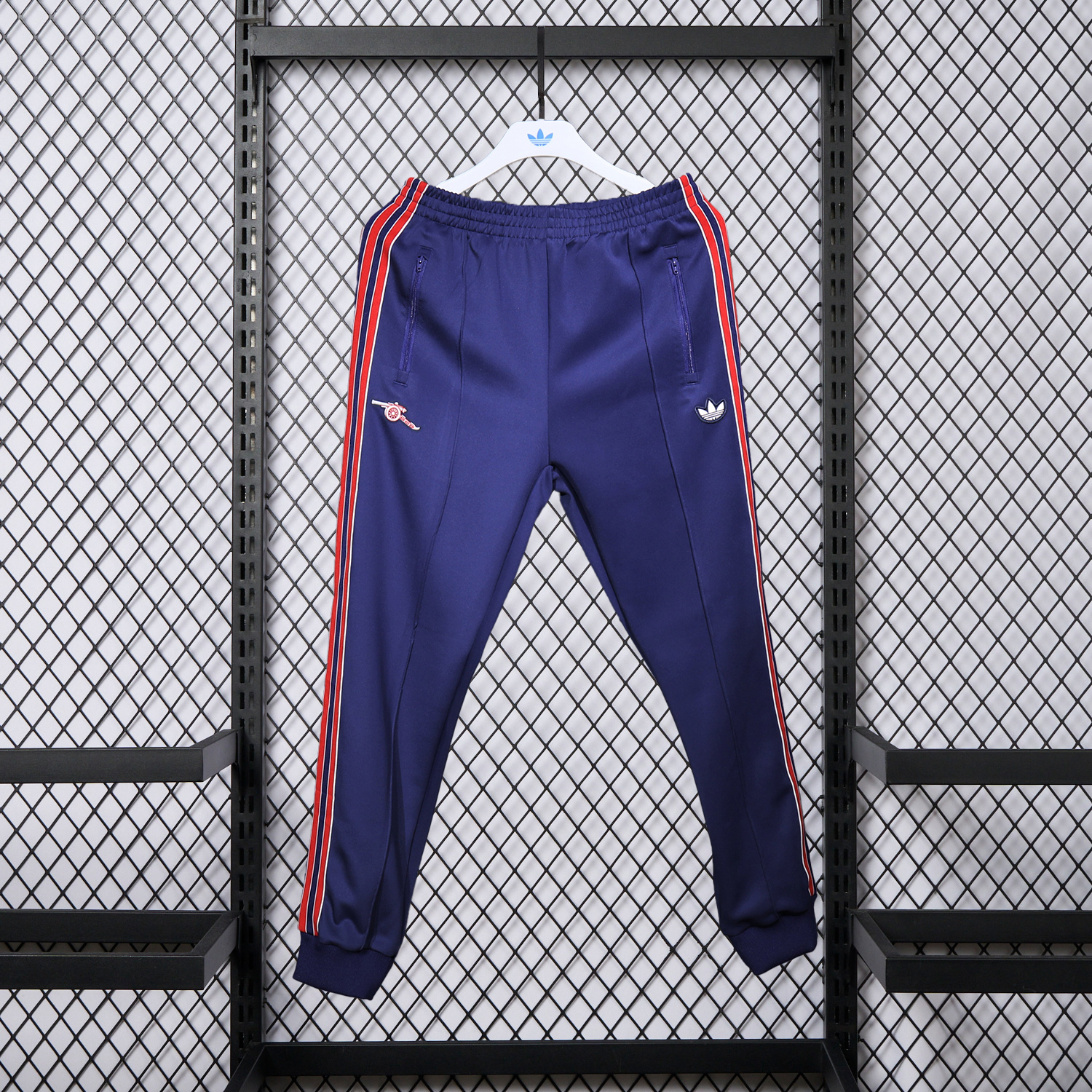 AlphaJersey-Arsenal 25-26 Red Lines Training Set - Purple Top and Purple Pants