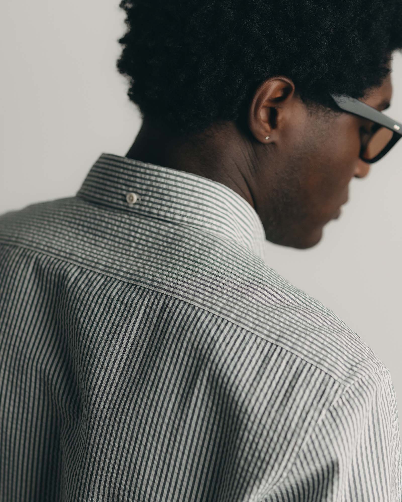 The Jack in Navy Stripe Seersucker | Modern Menswear by yycbvcnbmmnbm