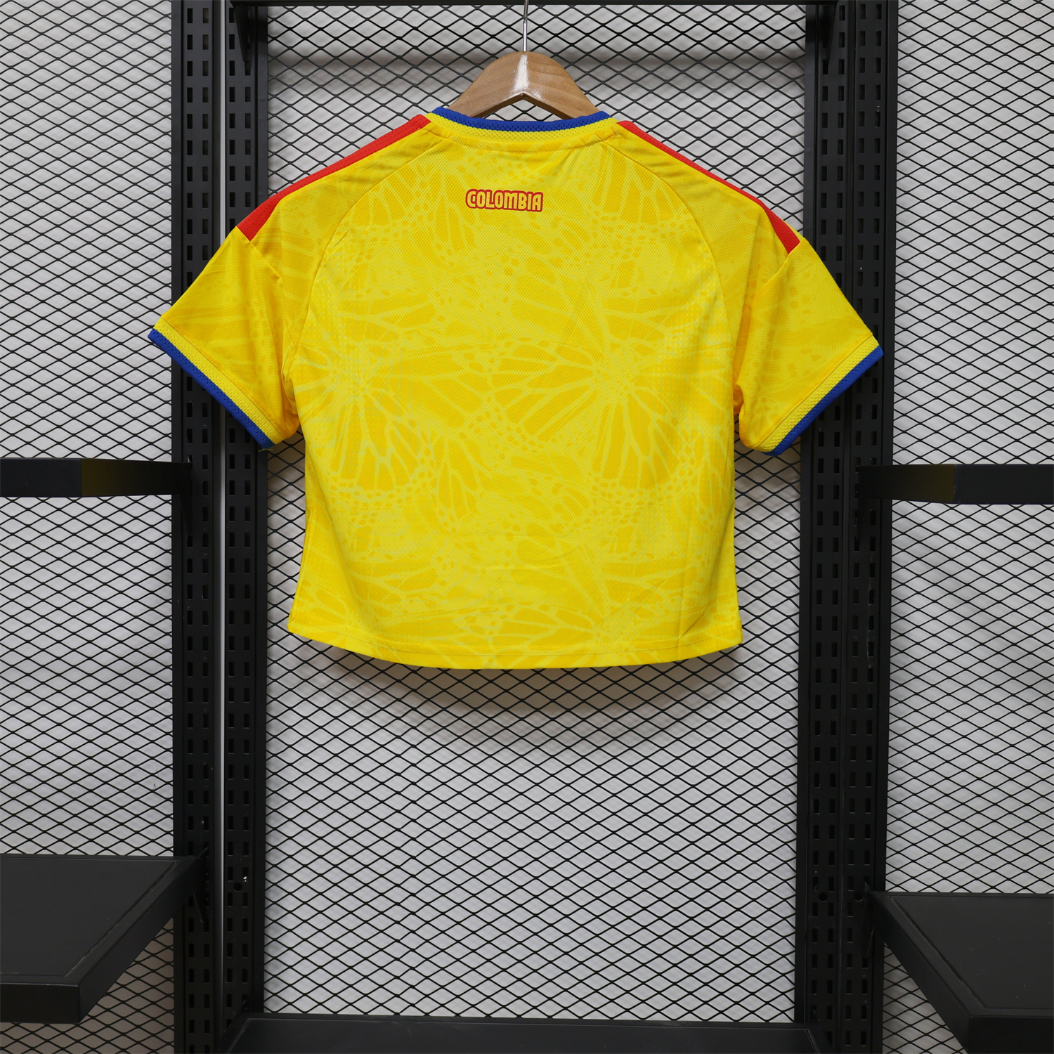 AlphaJersey-Women's Colombia 2026 Home Cropped Jersey - Player Version