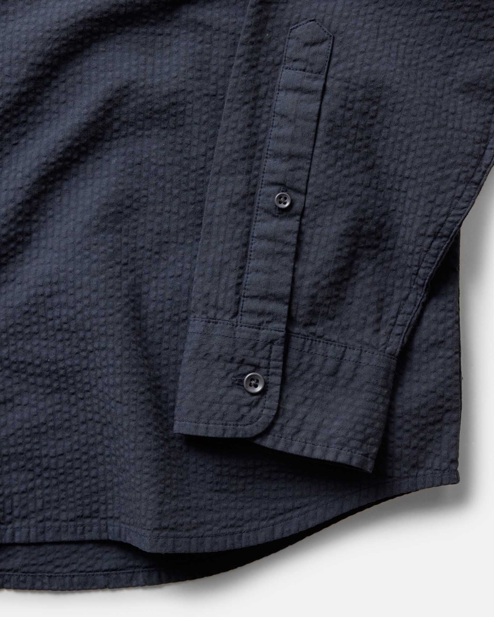 The Jack in Dark Navy Seersucker | Modern Menswear by yycbvcnbmmnbm