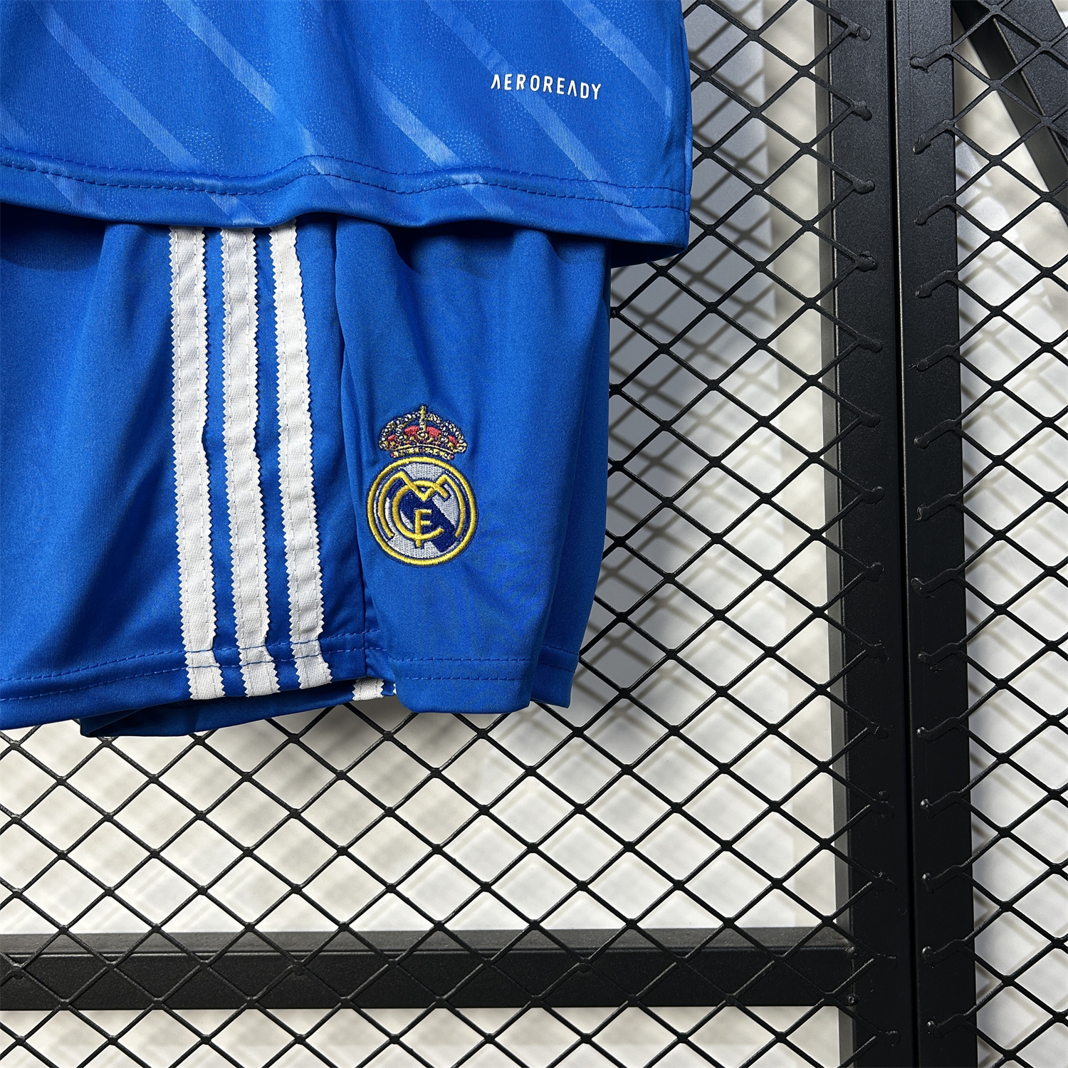AlphaJersey-Real Madrid 25-26 Third Blue Kids Kit