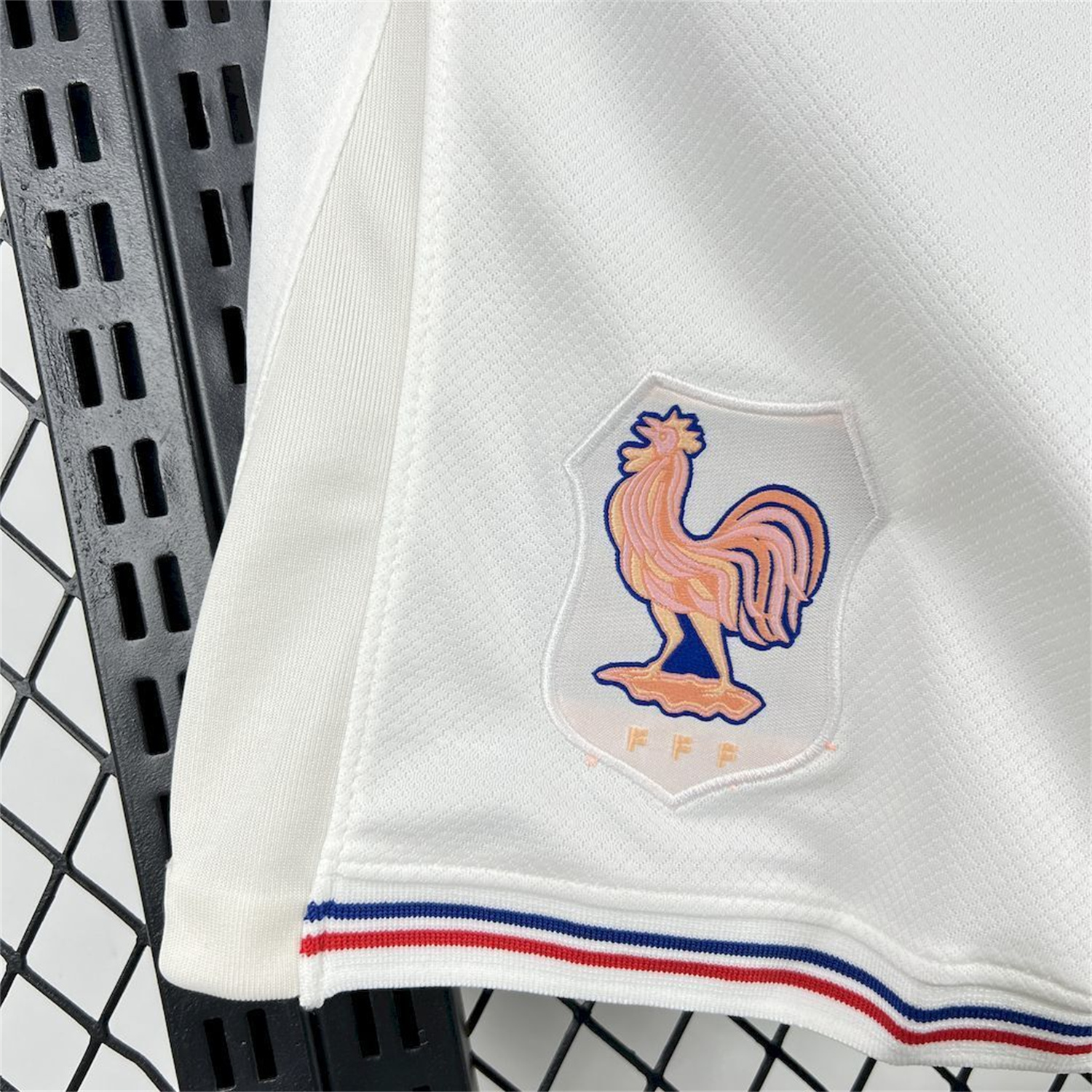 AlphaJersey-France 2026 Away White Shorts - Fans Version