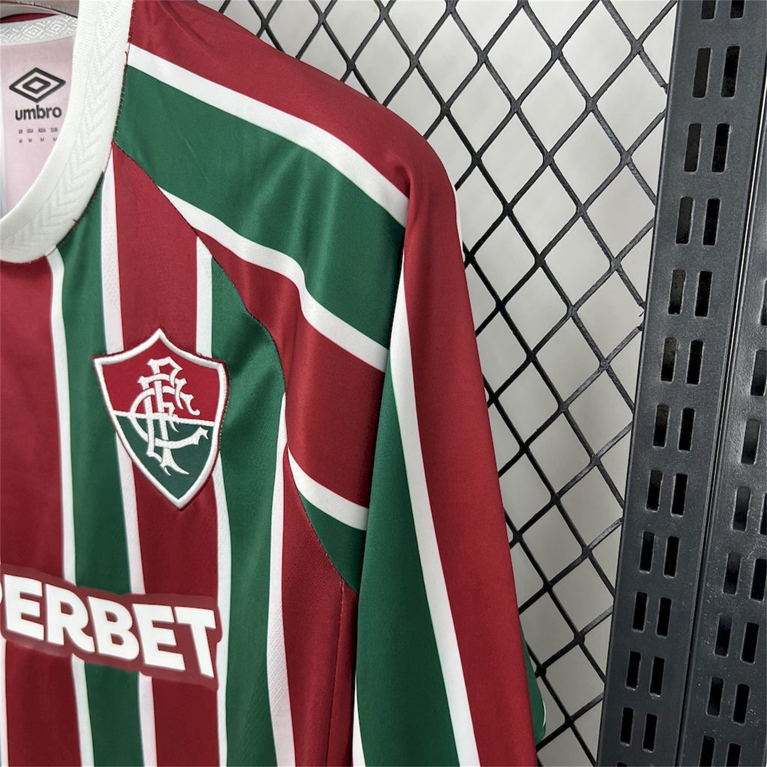 AlphaJersey-Fluminense 25-26 Home Long Sleeves Jersey - Fans Version