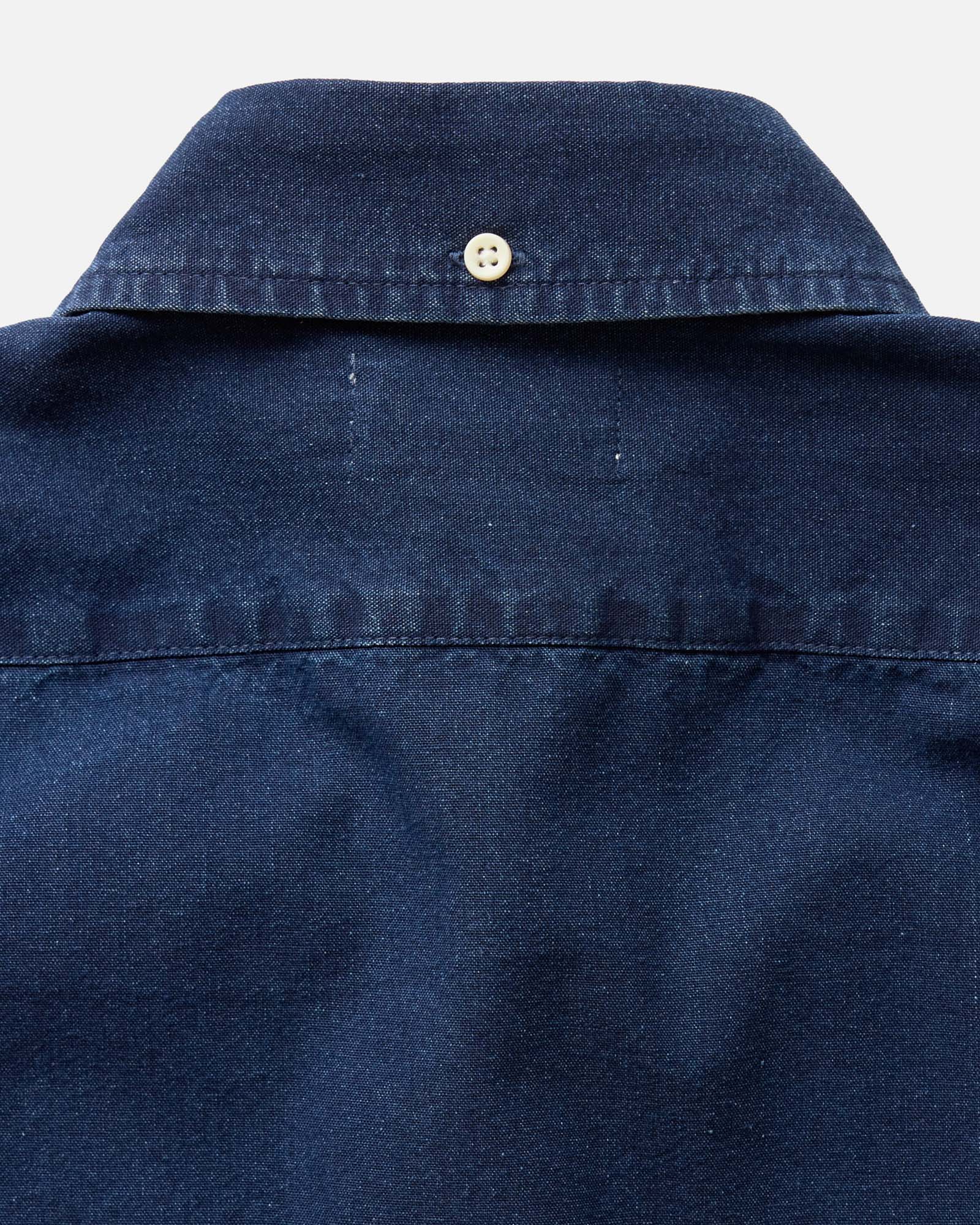 The Short Sleeve Jack in Rinsed Indigo Oxford | Modern Menswear by yycbvcnbmmnbm