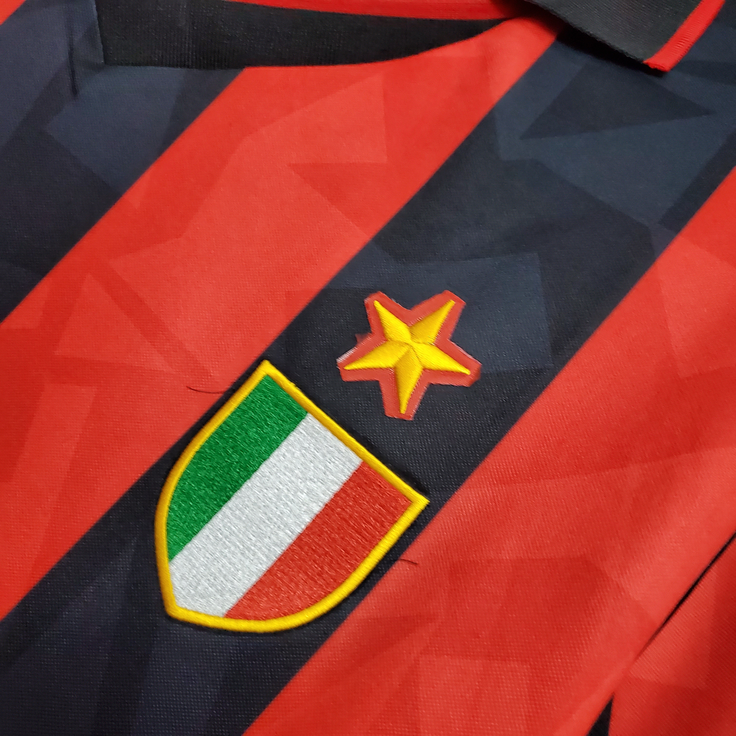 AlphaJersey-Retro AC Milan 93-94 Home Stadium Jersey