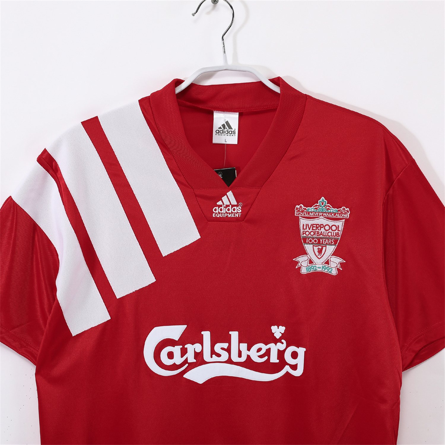 AlphaJersey-Retro Liver.pool 1992-93 Home Jersey