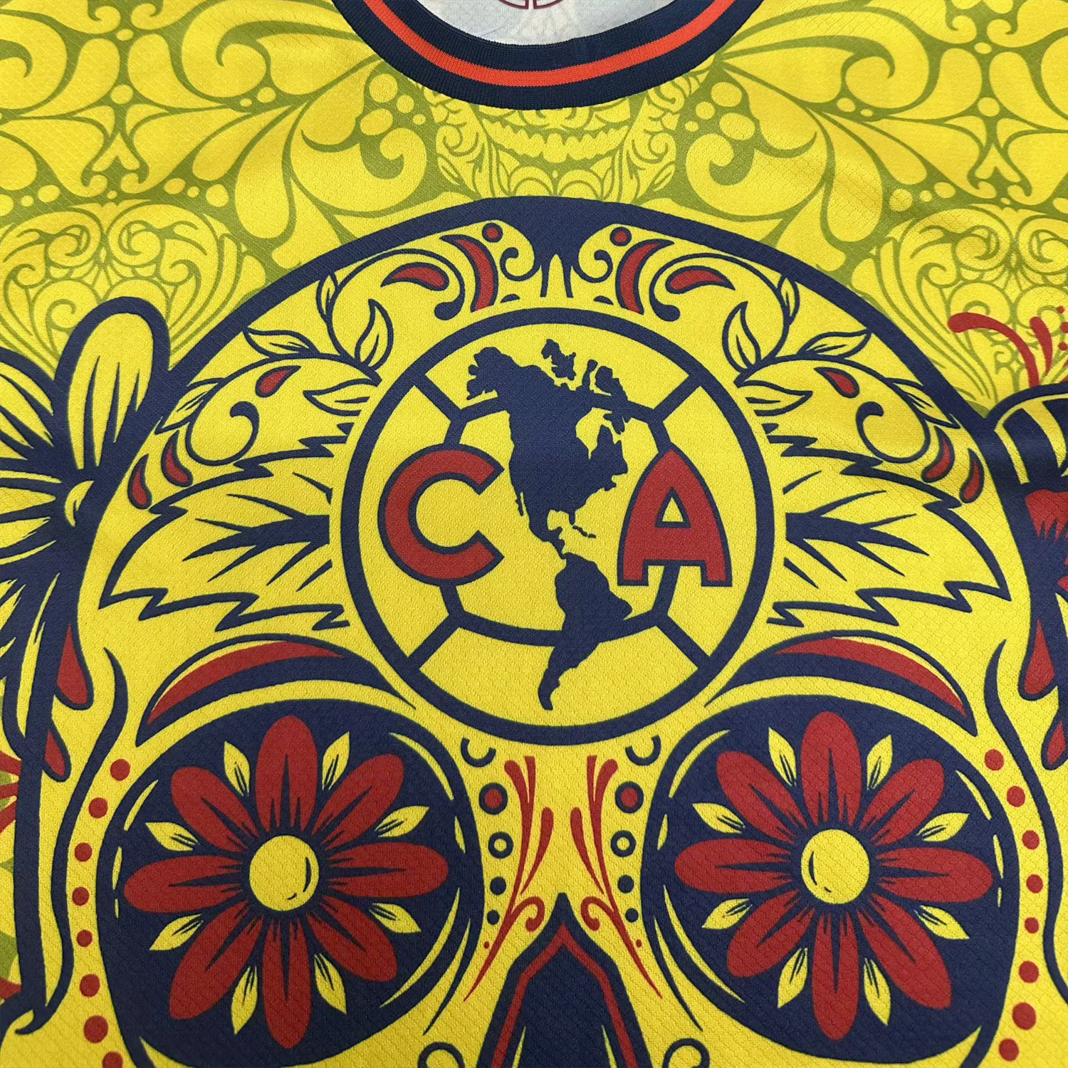 AlphaJersey-Club América 25-26 Día de Muertos Yellow Jersey - Fans Version