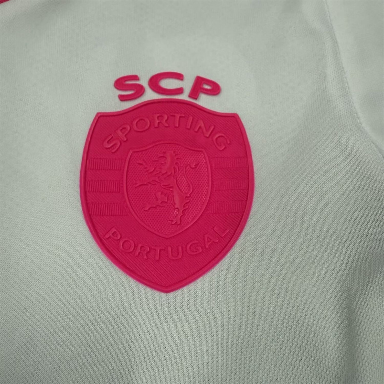 AlphaJersey-Sporting CP 25-26 Pink And White Special Kids Kit