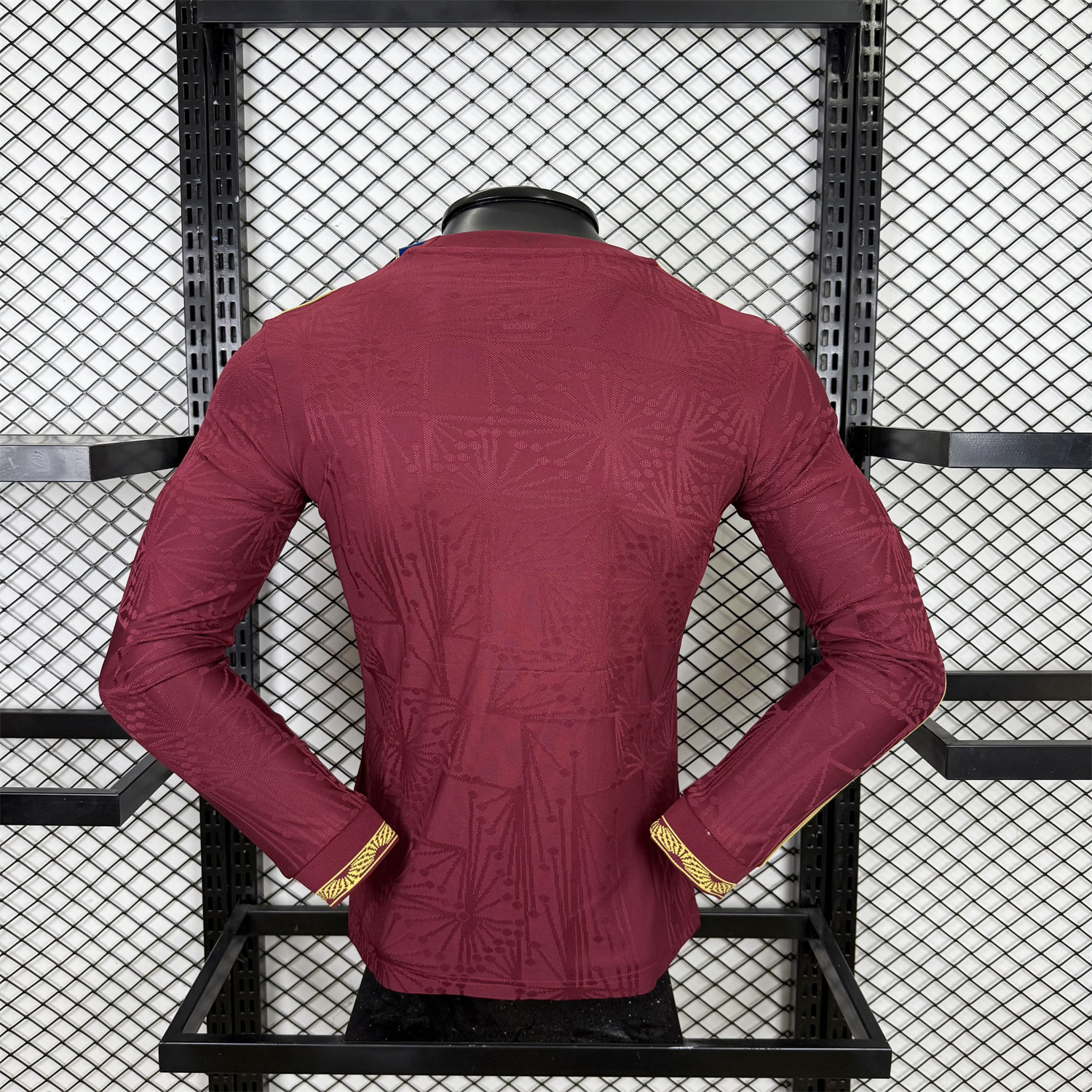 AlphaJersey-Mexico 2025 Gold Cup Red Long Sleeves Jersey - Player Version