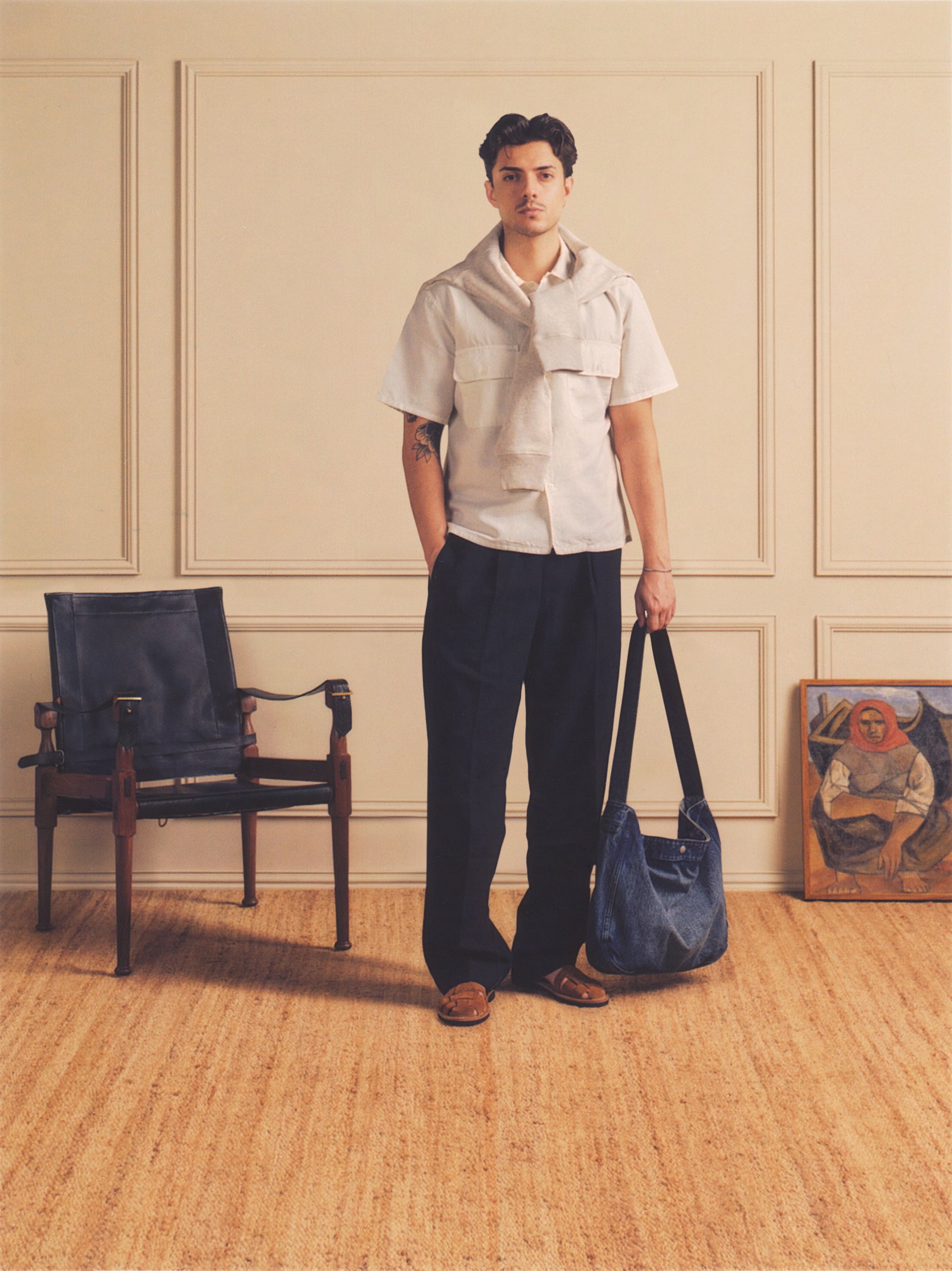 Park Twill Cotton & Linen Pant | Modern Menswear by yycbvcnbmmnbm
