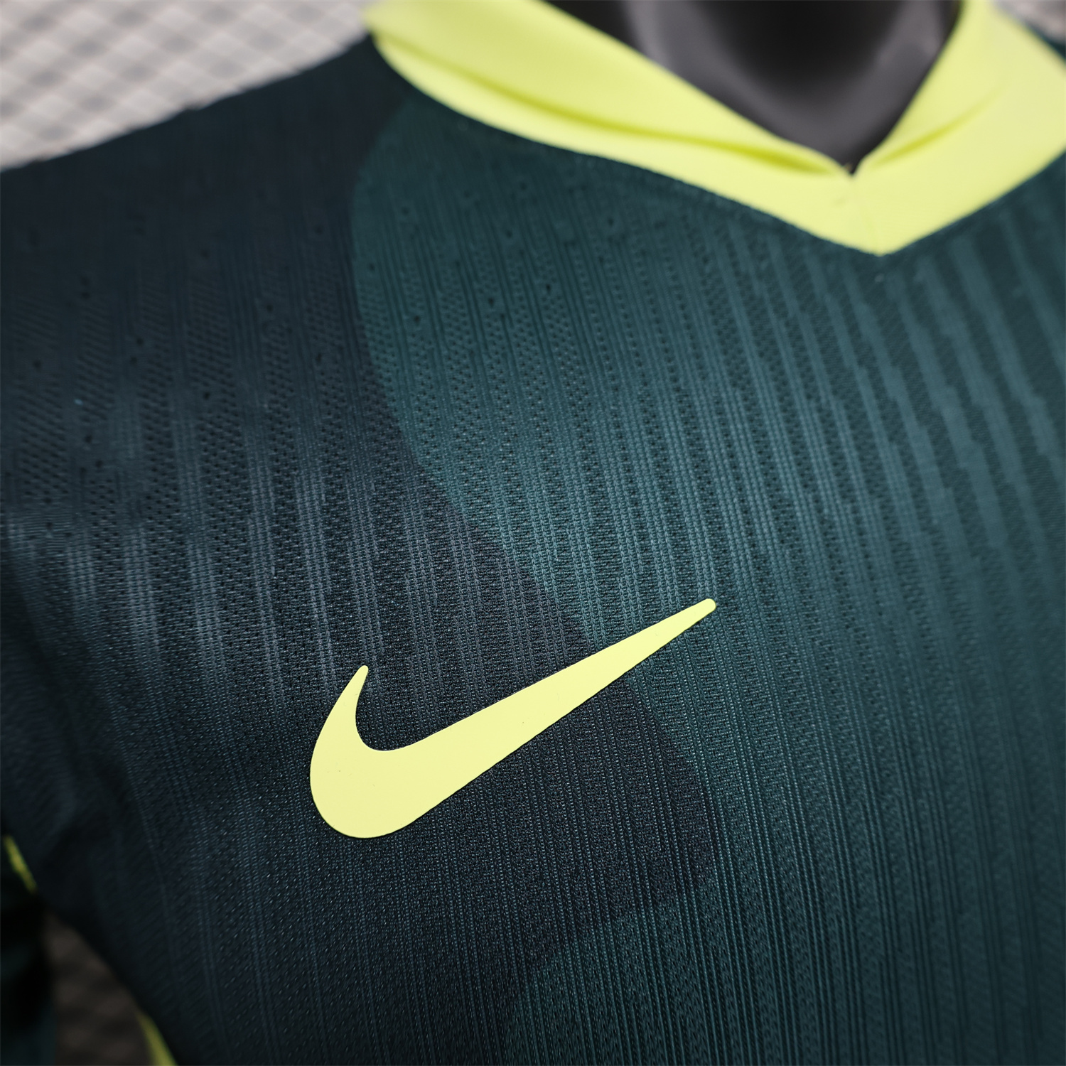AlphaJersey-Barcelona 25-26 Green & Yellow Special Edition Jersey - Player Version