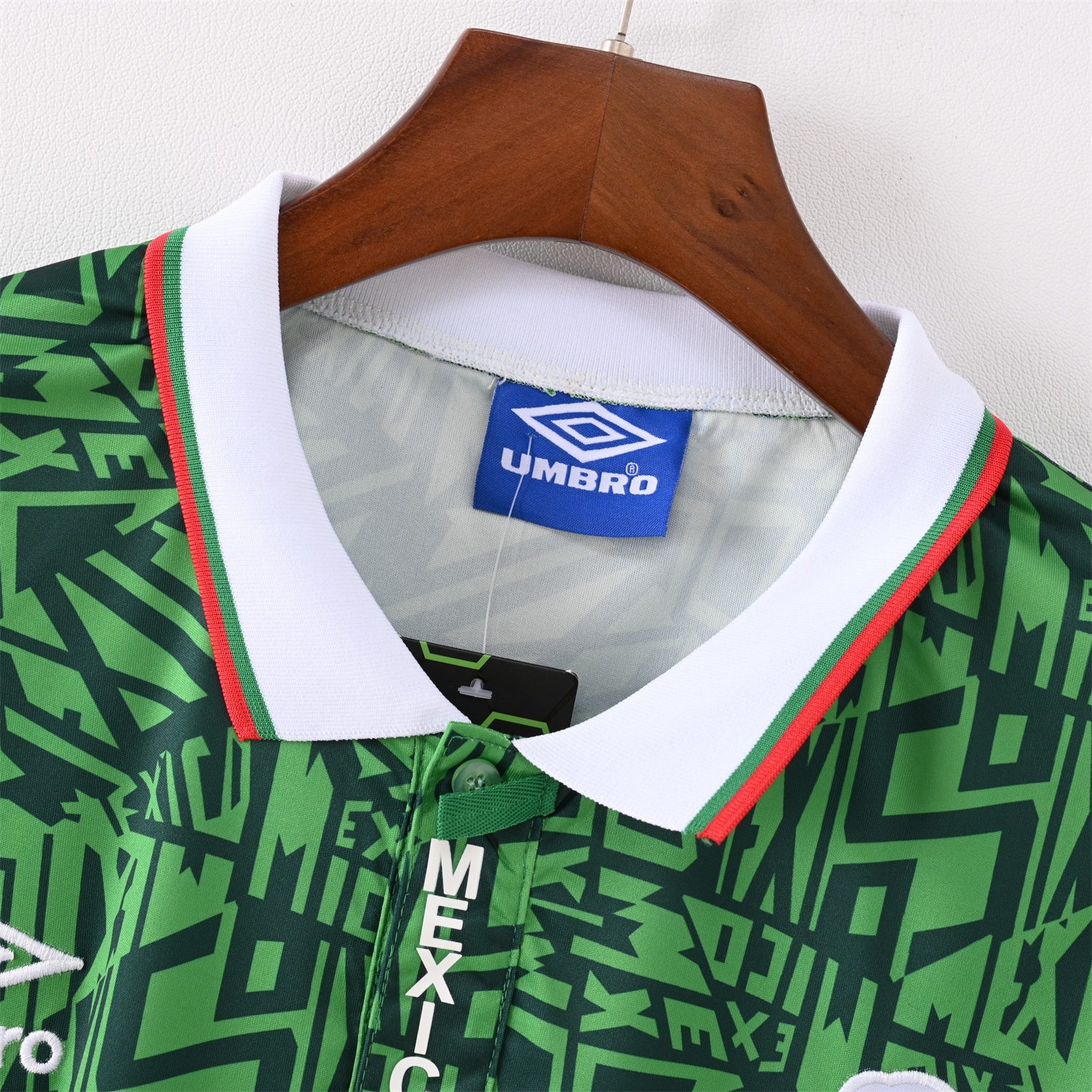 AlphaJersey-Retro Mexico 1994 Home Jersey