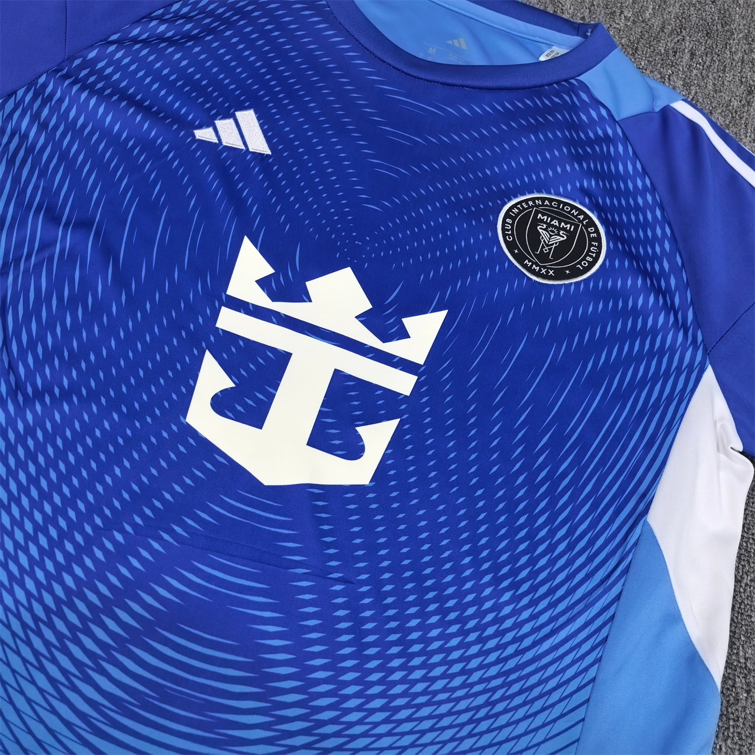 AlphaJersey-INT M.A.M 25-26 Blue Goalkeeper Jersey - Fans Version