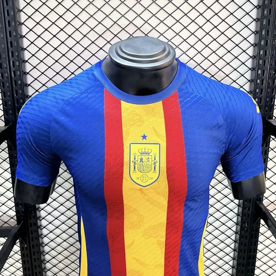 AlphaJersey-Spain 2024 Pre-Match Training Jersey - Player Version