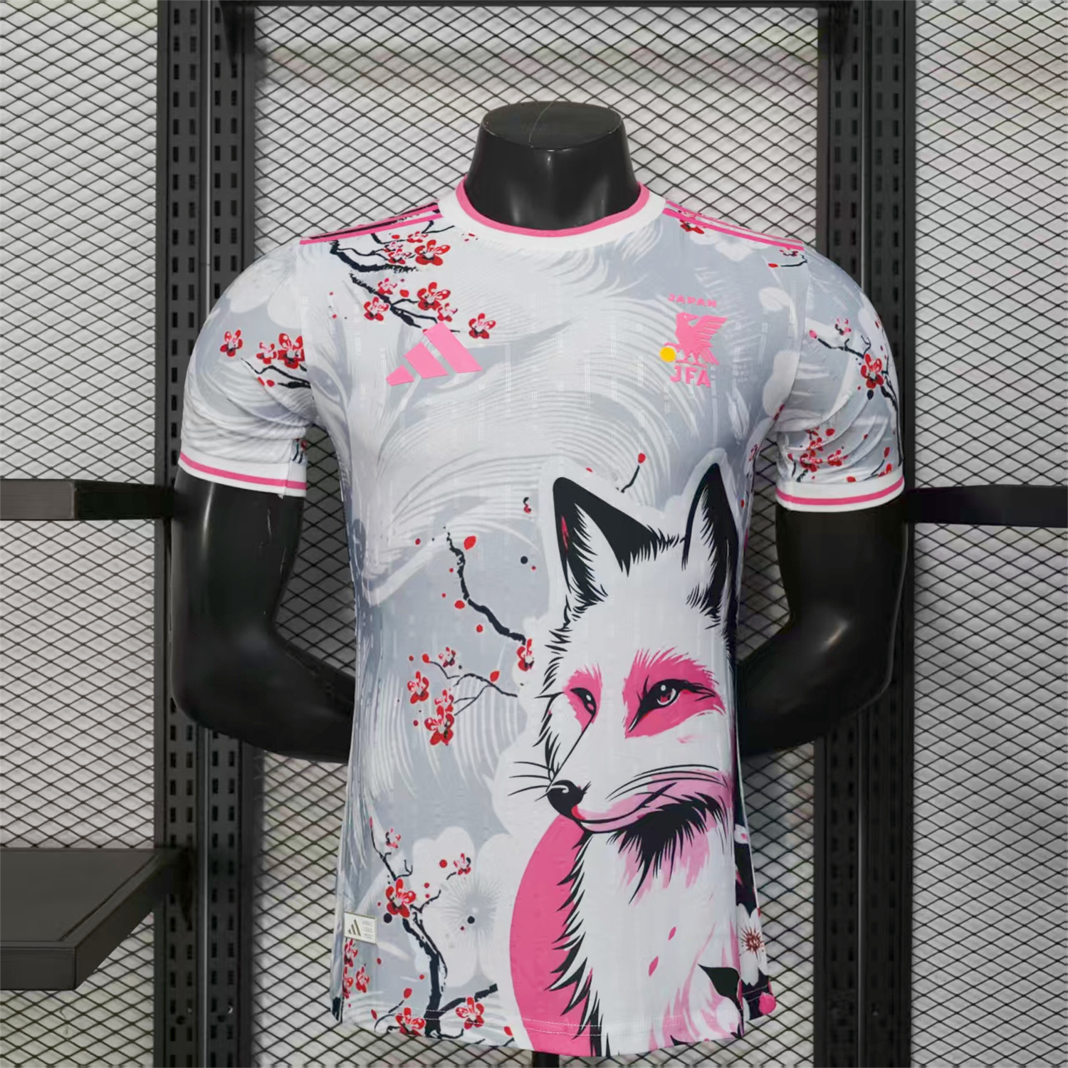 AlphaJersey-Japan 25-26 Pink And White Snow Fox Special Jersey - Player Version