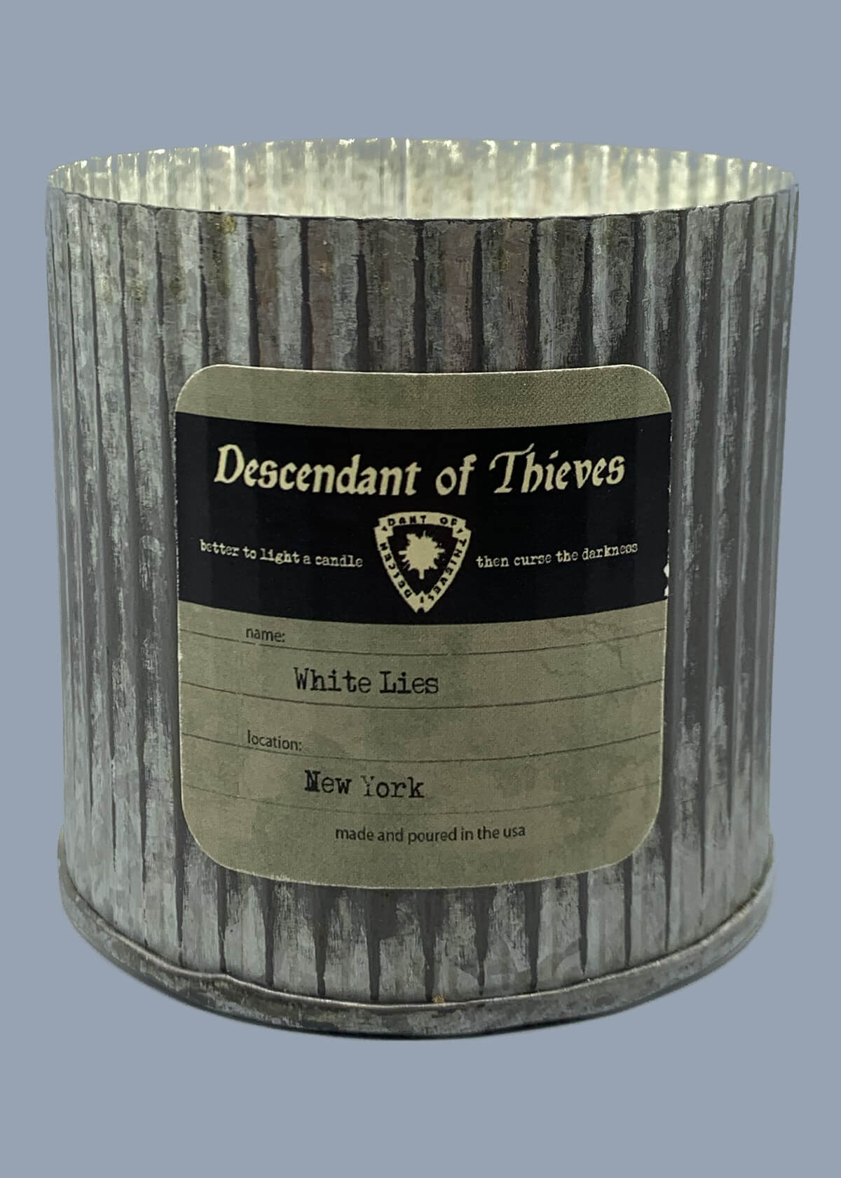 White Lies Candle | Modern Menswear by yycbvcnbmmnbm