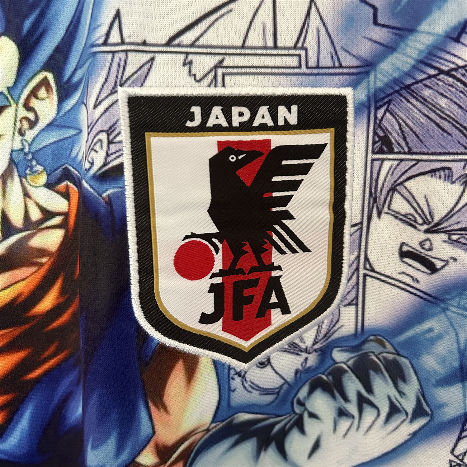 AlphaJersey-Japan 25-26 Blue Goku Black & White Background Special Jersey - Fans Version