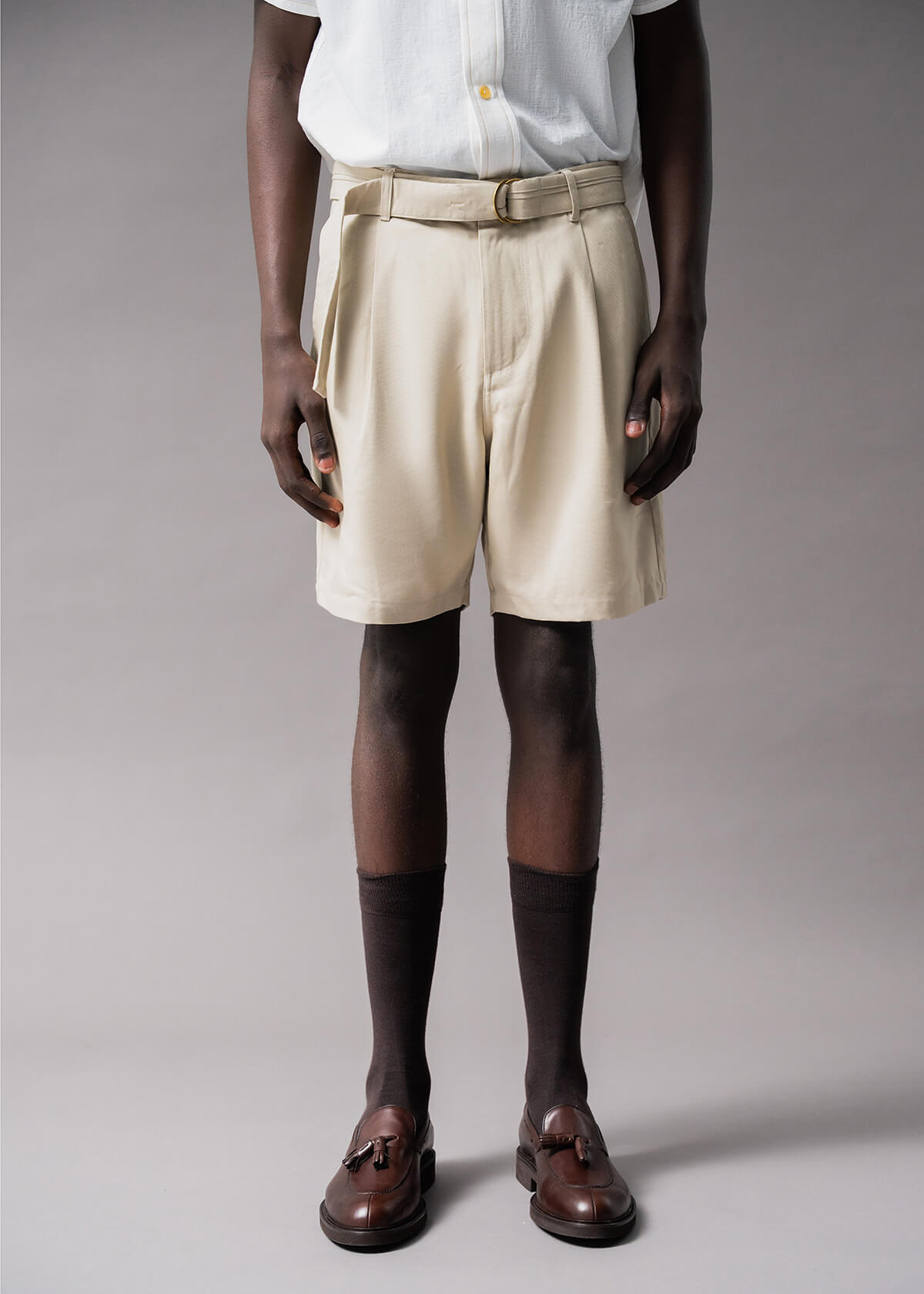 Royal Oxford Short Dune | Modern Menswear by yycbvcnbmmnbm