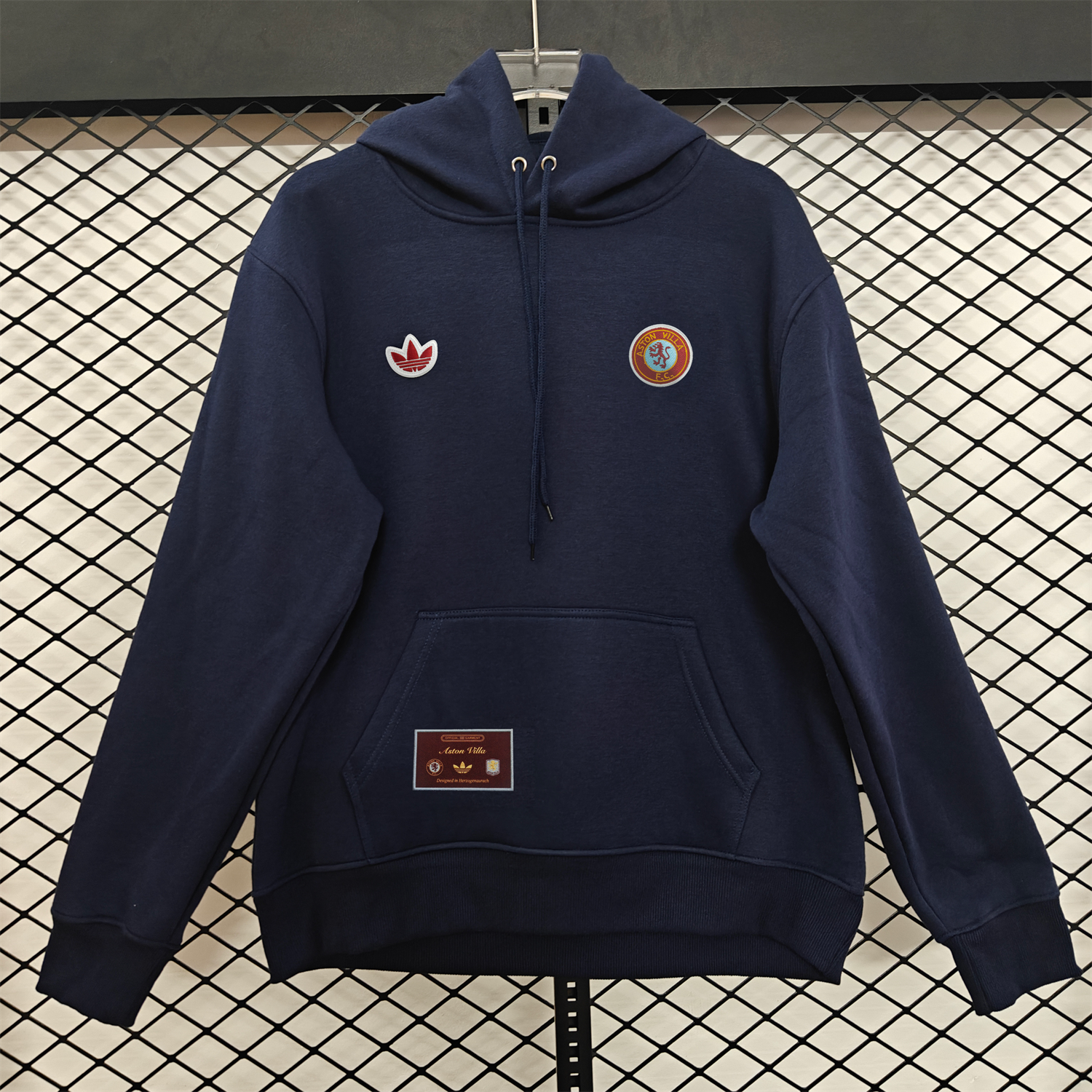 AlphaJersey-Aston Villa 25-26 Originals Terrace Icon Unisex Pullover Hoodie