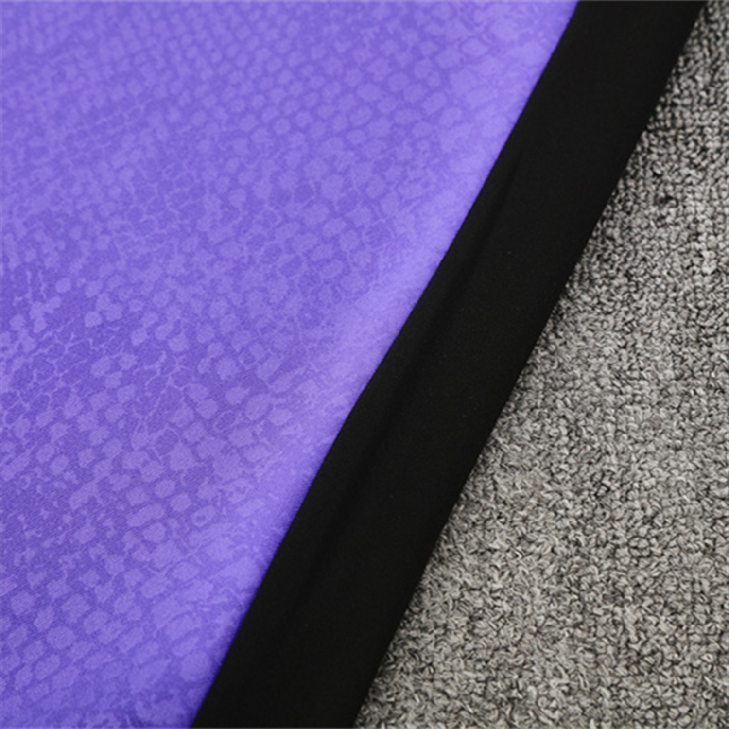 AlphaJersey-Barcelona 25-26 X KB Kids Long Sleeve Training Set - Purple Top & Black Pants