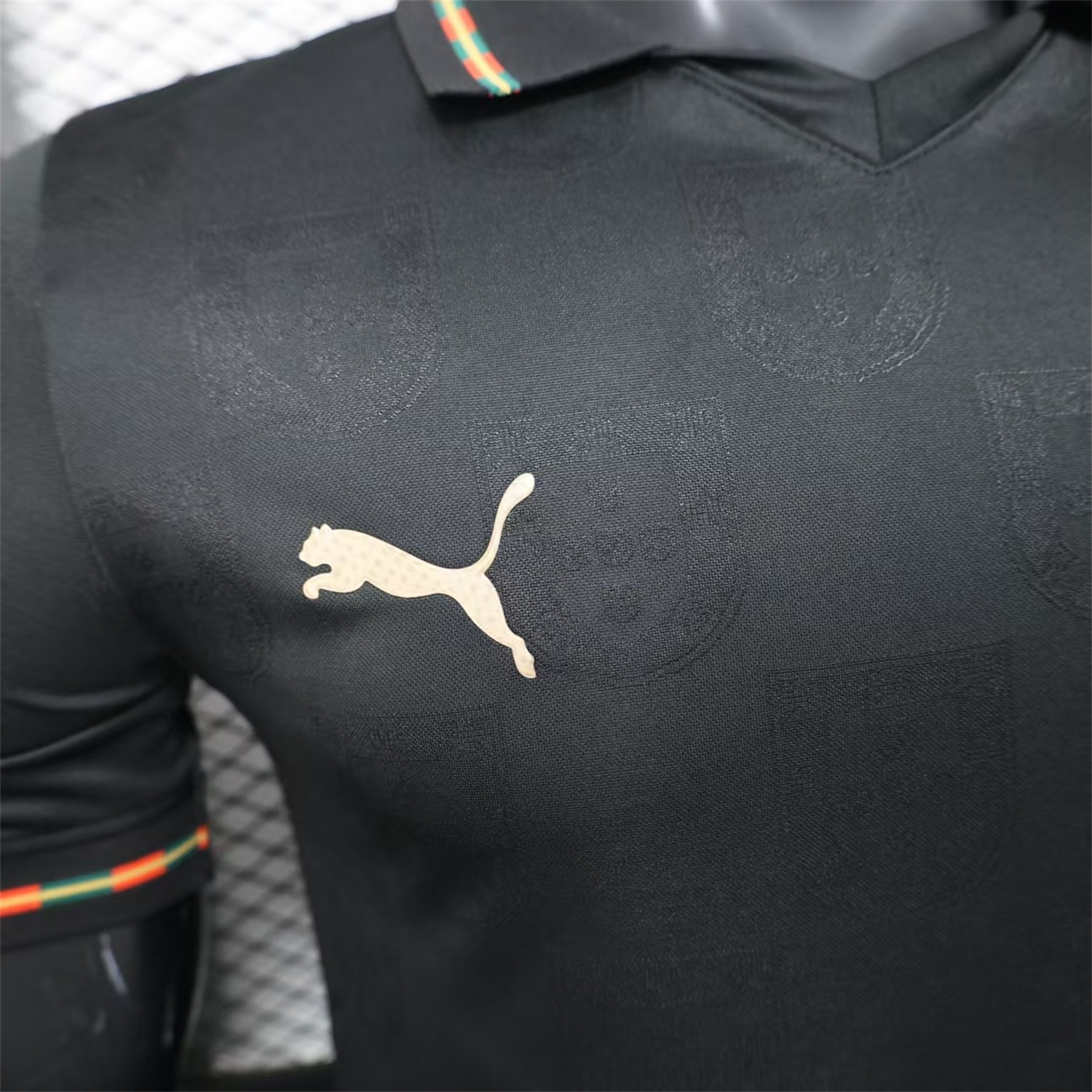 AlphaJersey-Portugal 2026 Away Black Jersey - Player Version