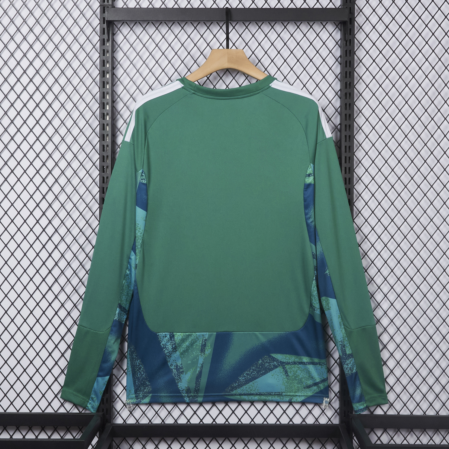 AlphaJersey-Germany 2026 Goalkeeper Green Long Sleeves Jersey - Fans Version