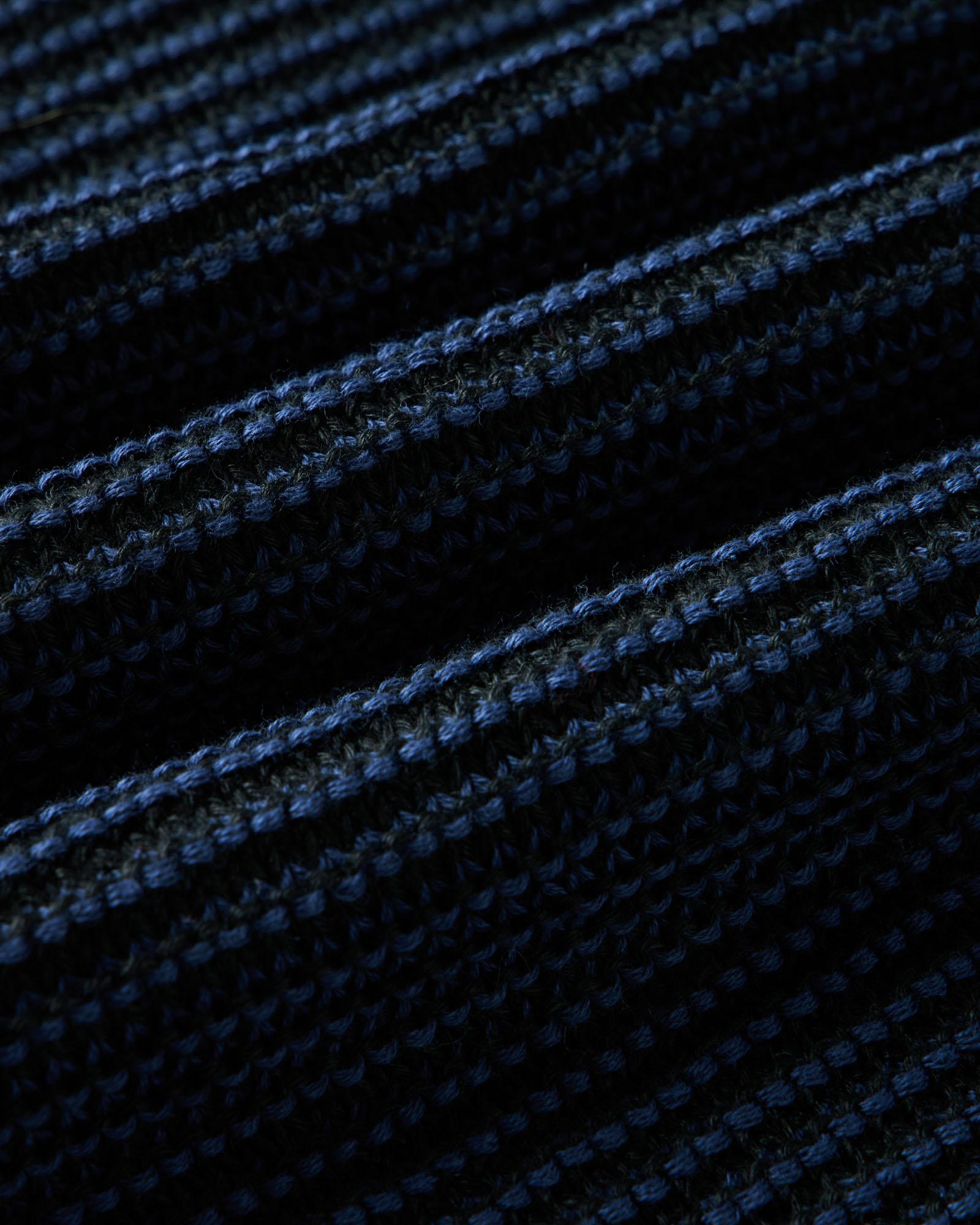 The Valencia Sweater Polo in Coal Stripe | Modern Menswear by yycbvcnbmmnbm